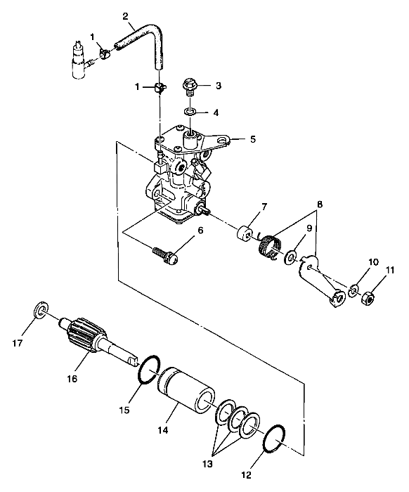 Part Number : 3085626 LEVER CONTROL