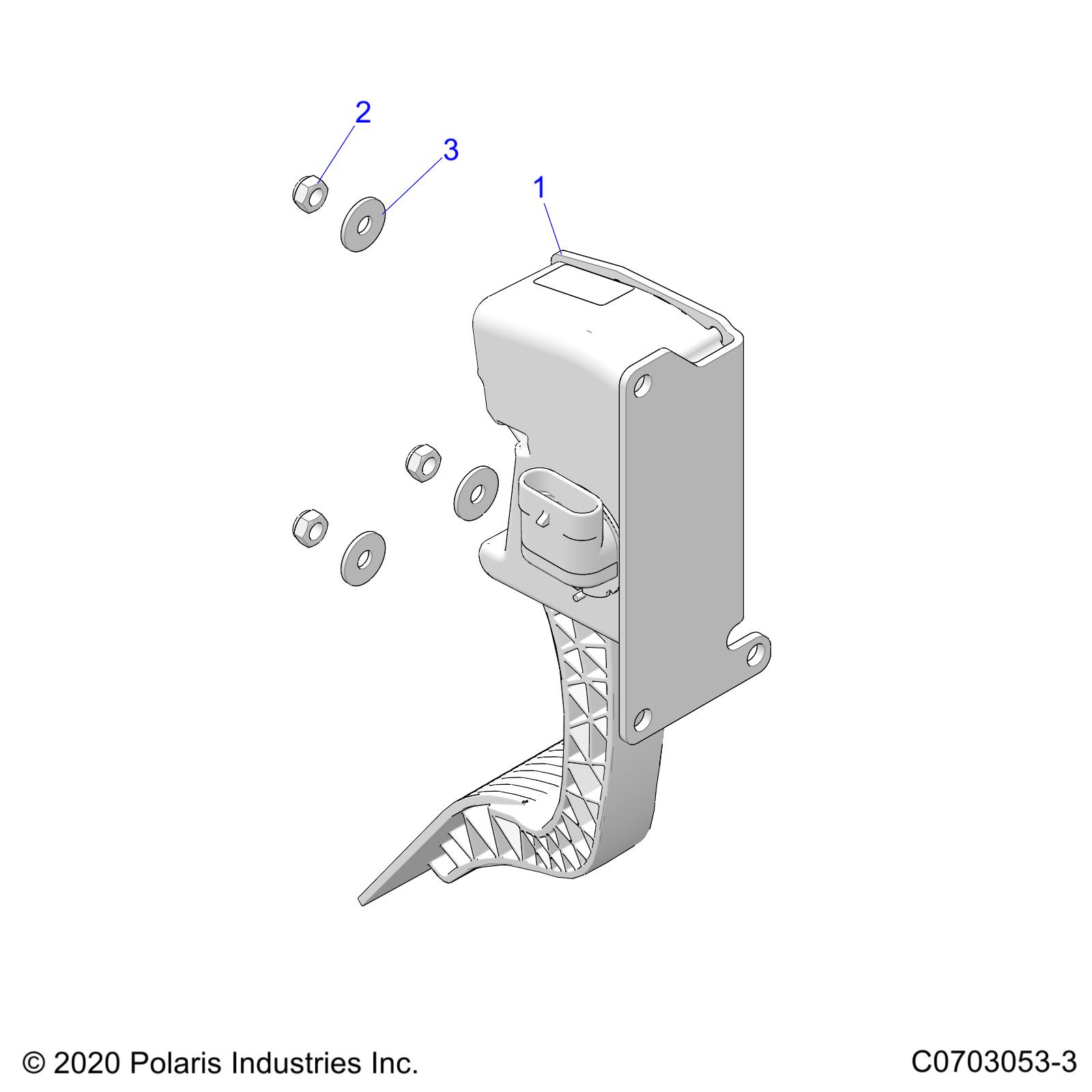 Foto diagrama Polaris que contem a peça 4017988