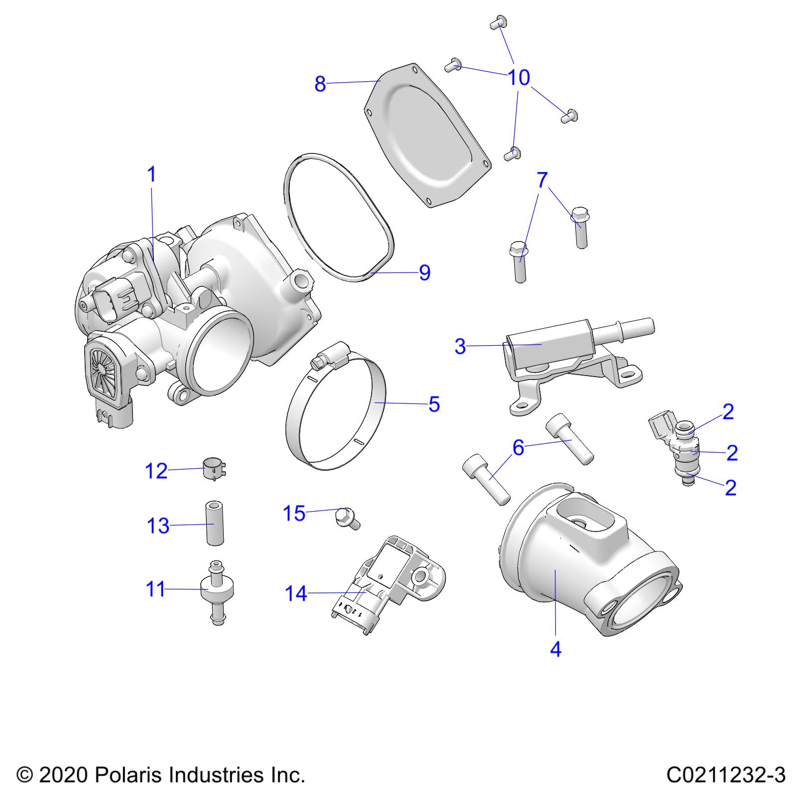 Part Number : 3131705 THROTTLE POSITION SENSOR ASSEM