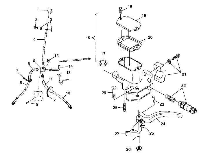 Part Number : 1930817 BRAKELINE ASM POD