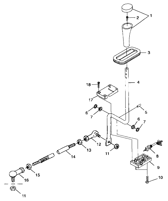 Foto diagrama Polaris que contem a peça 3233170