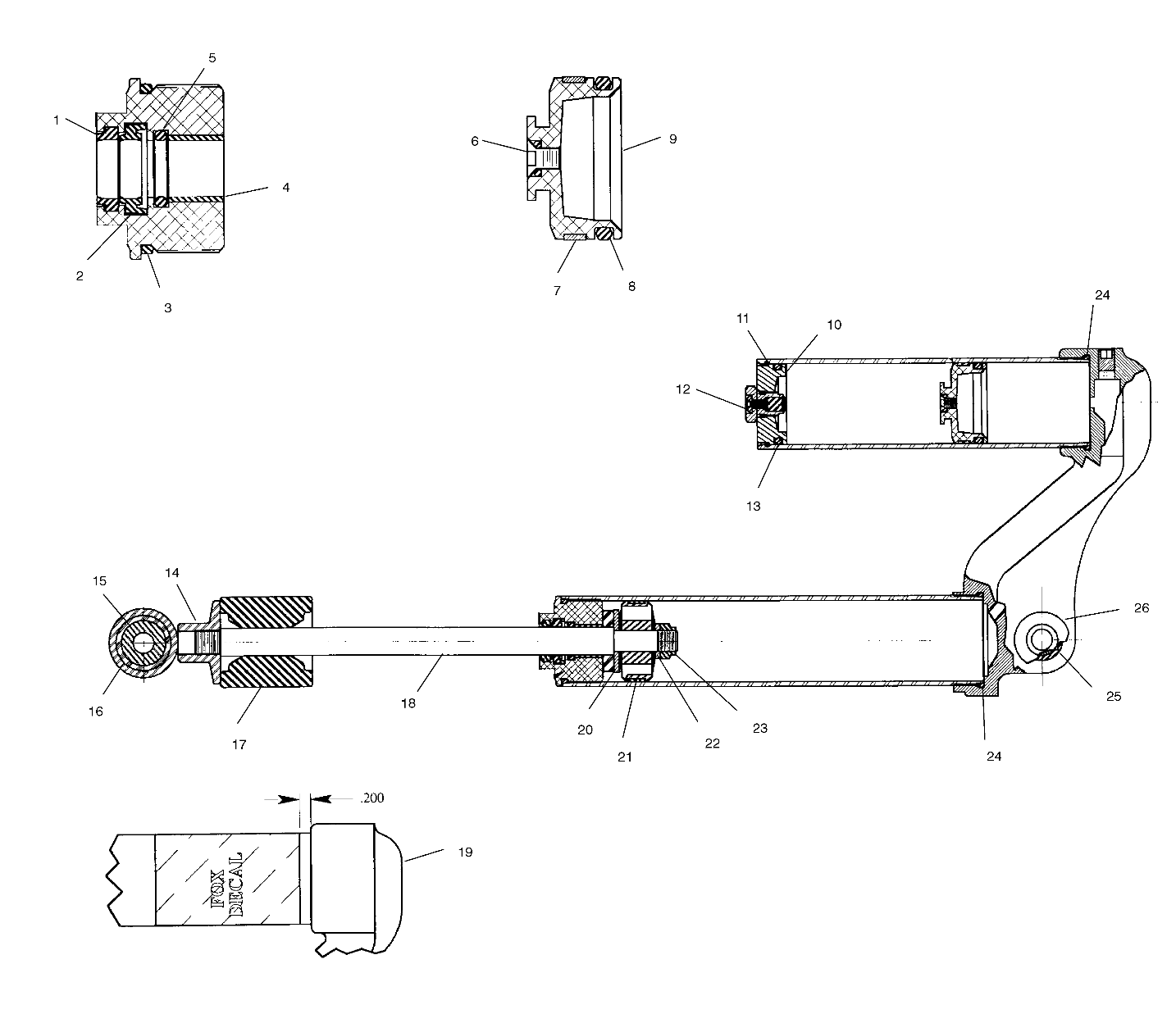 Part Number : 1500272 SHAFT-.498 X 8.7