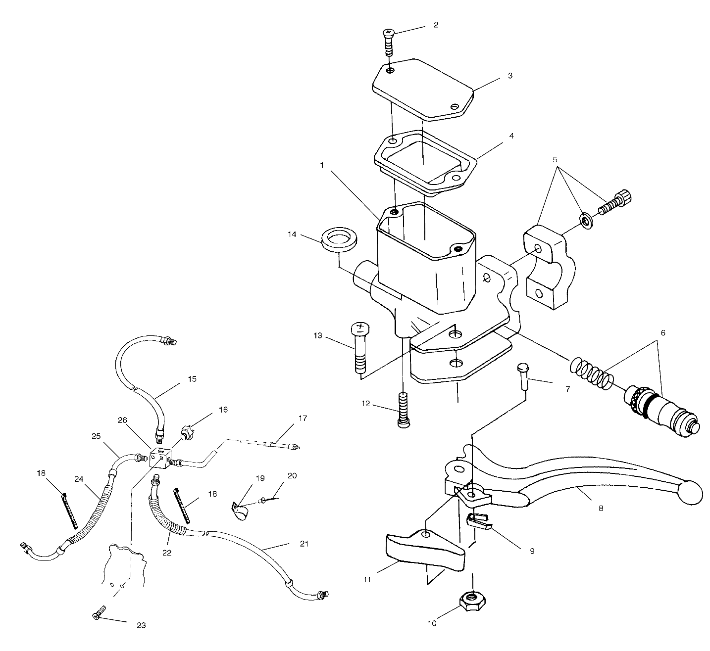 Part Number : 7052237 FITTING-CROSS ATV