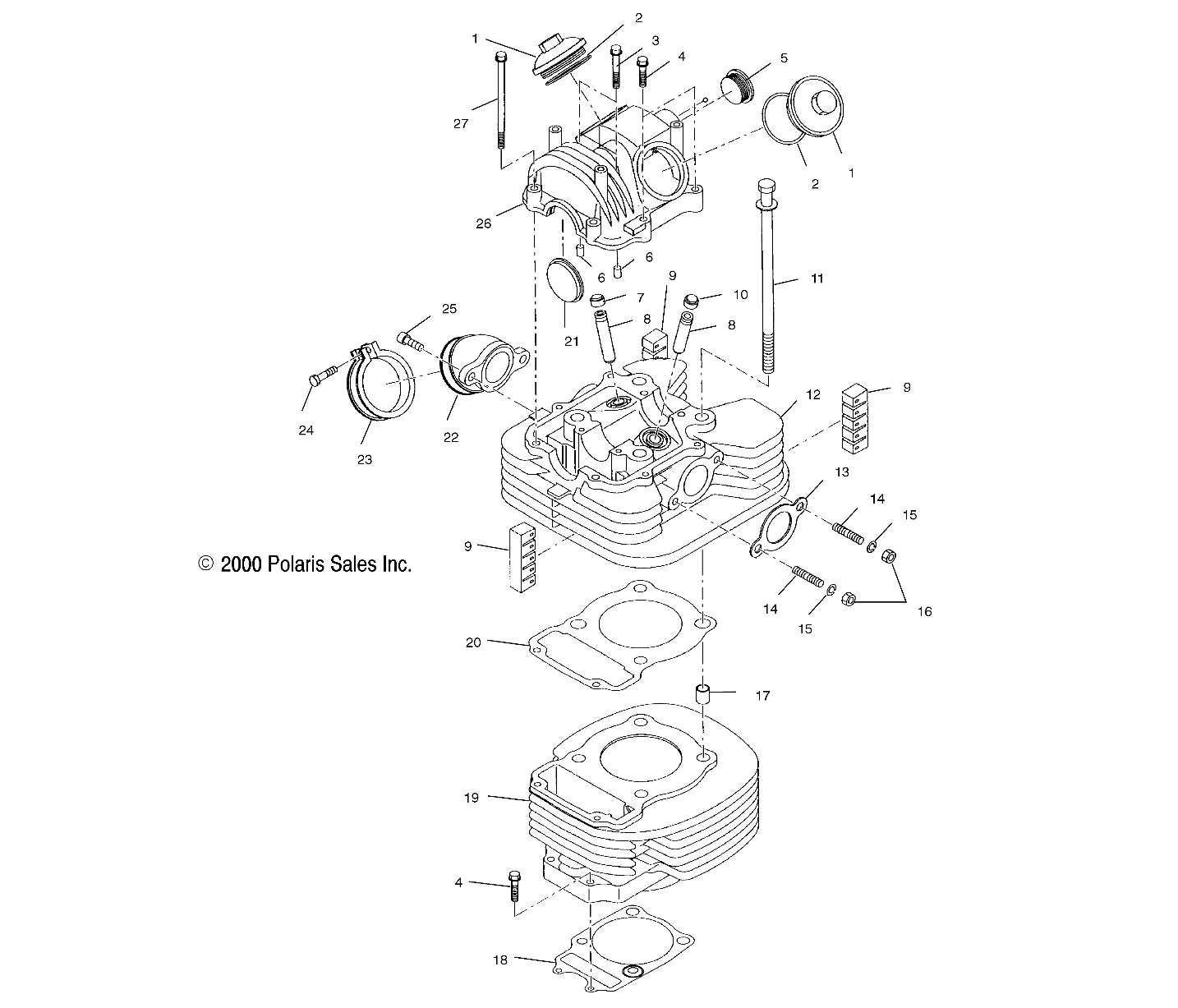 Part Number : 3086408 ASM. CYLINDER HEAD