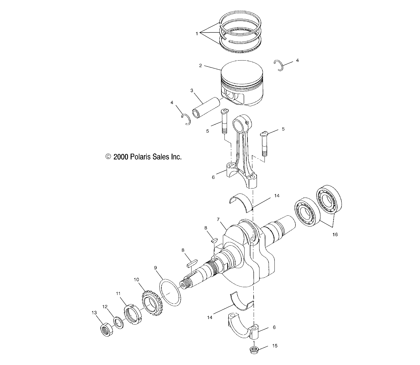 Part Number : 3086433 SET PISTON .020 /.50MM O/S