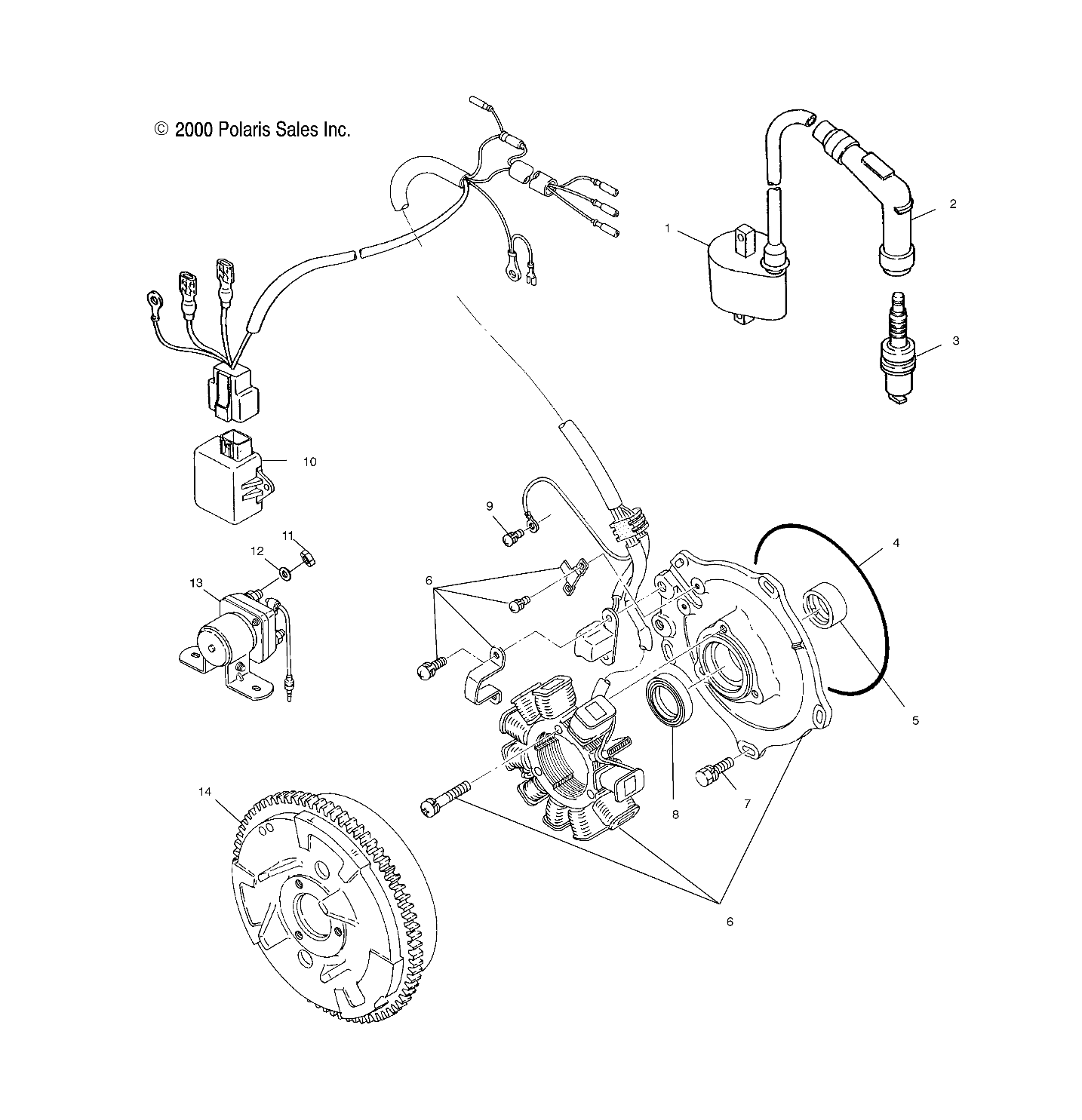 Part Number : 3086484 ASM-IGNITION COIL