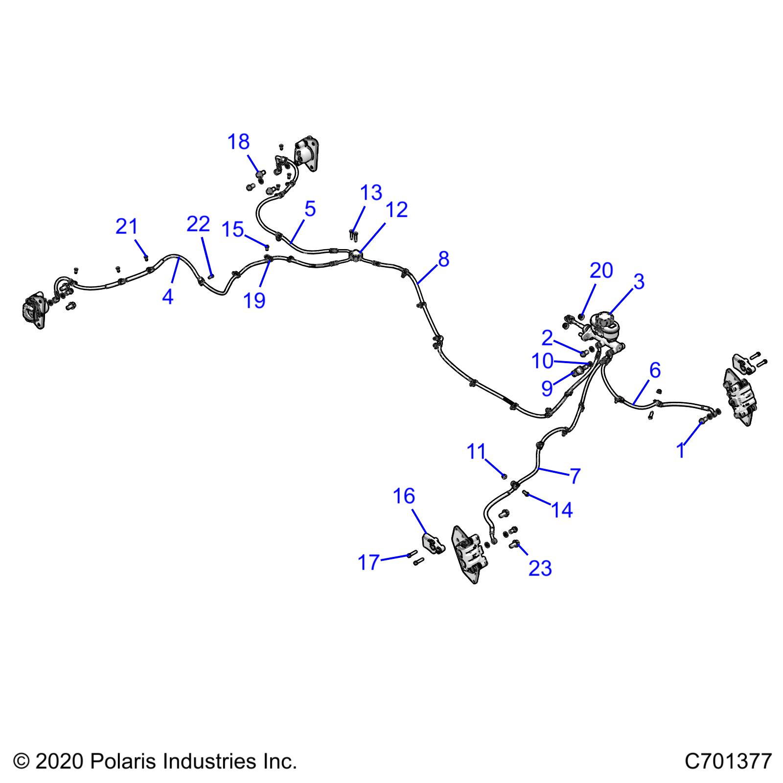 Part Number : 1913787 LINE-BRK FR