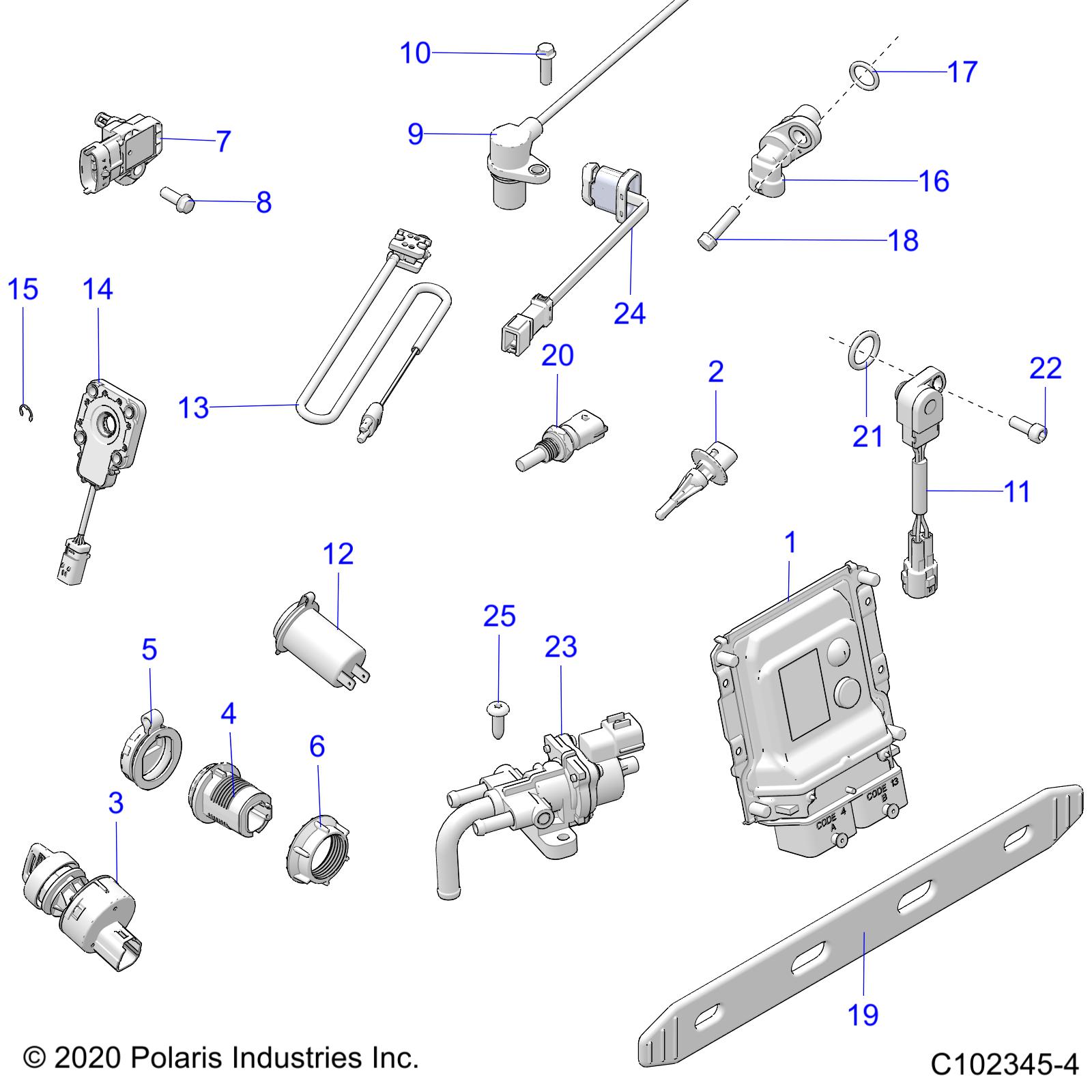 Part Number : 5414193 STRAP-ECU