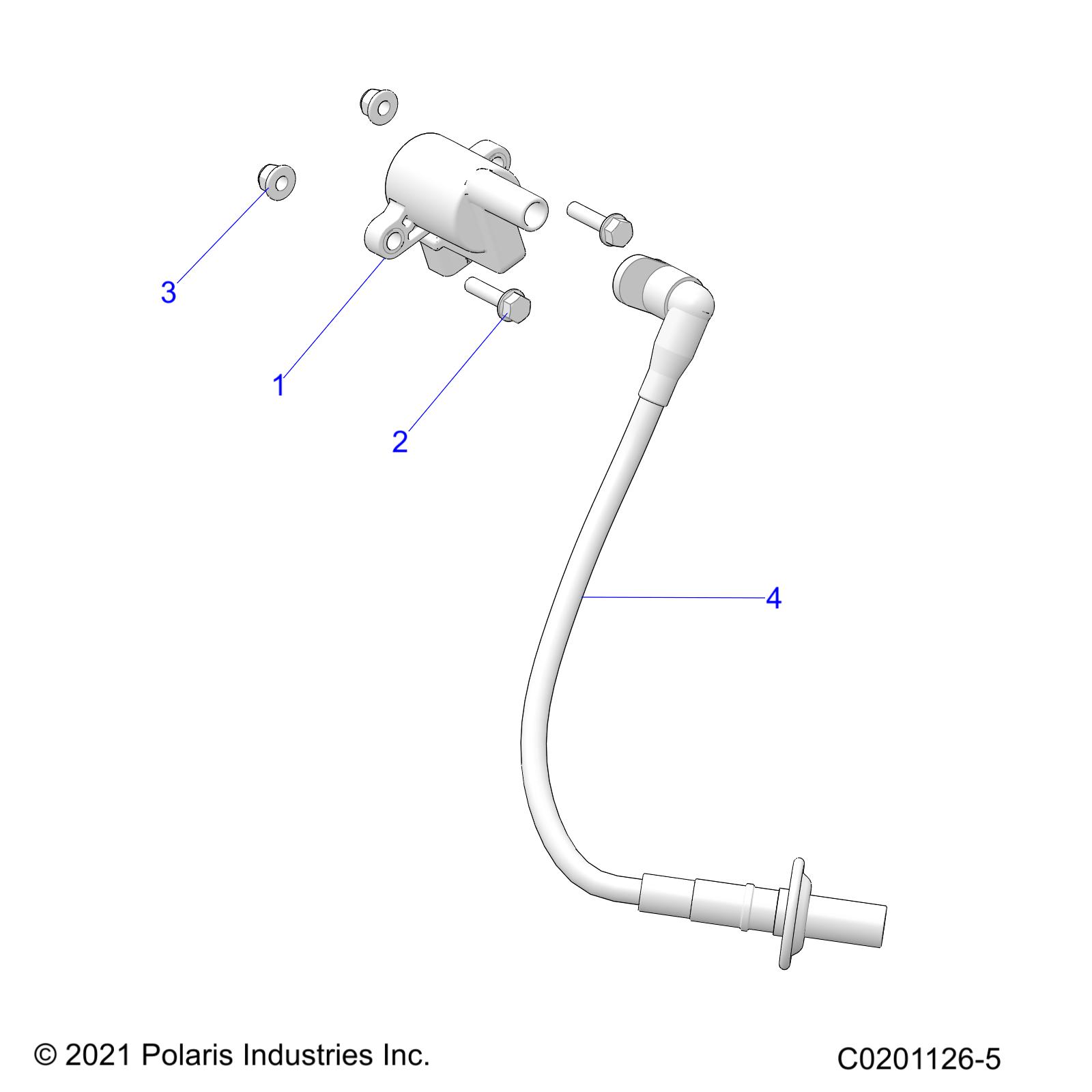 Part Number : 4015072 IGNITION COIL