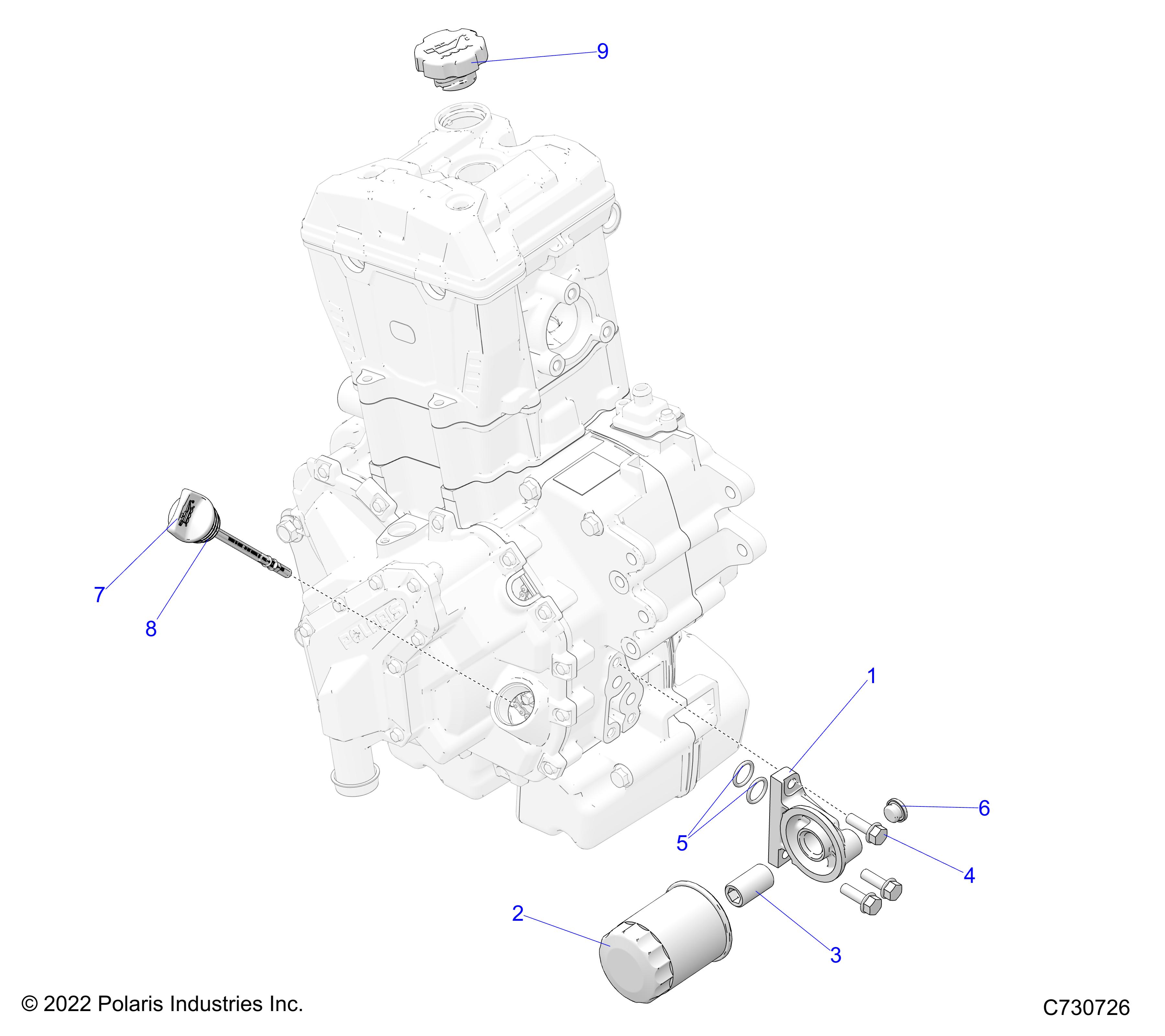 Part Number : 2521140 OIL FILL DIPSTICK