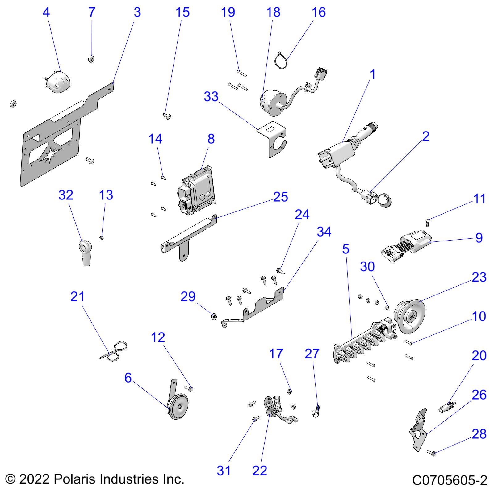 Part Number : 4019750 JUMPER TRAILER SOCKET FS