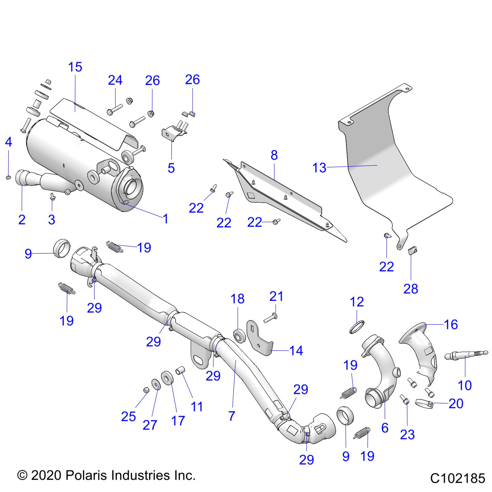 Part Number : 7082359 CLAMP-HOSE  2.00-SS