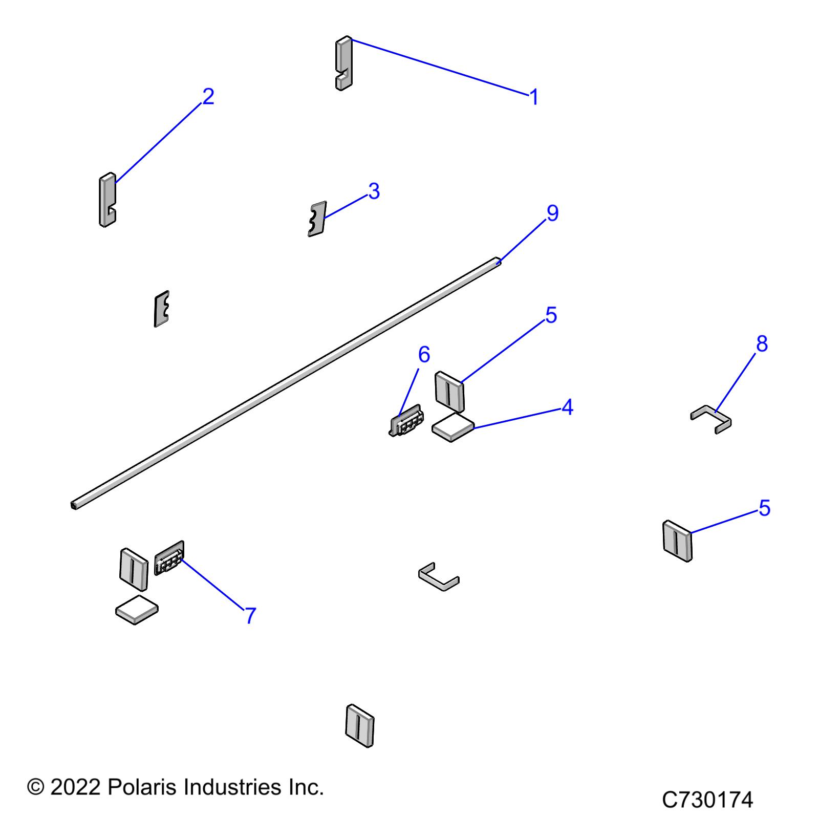 Part Number : 5815275 FOAM-DOOR HINGE