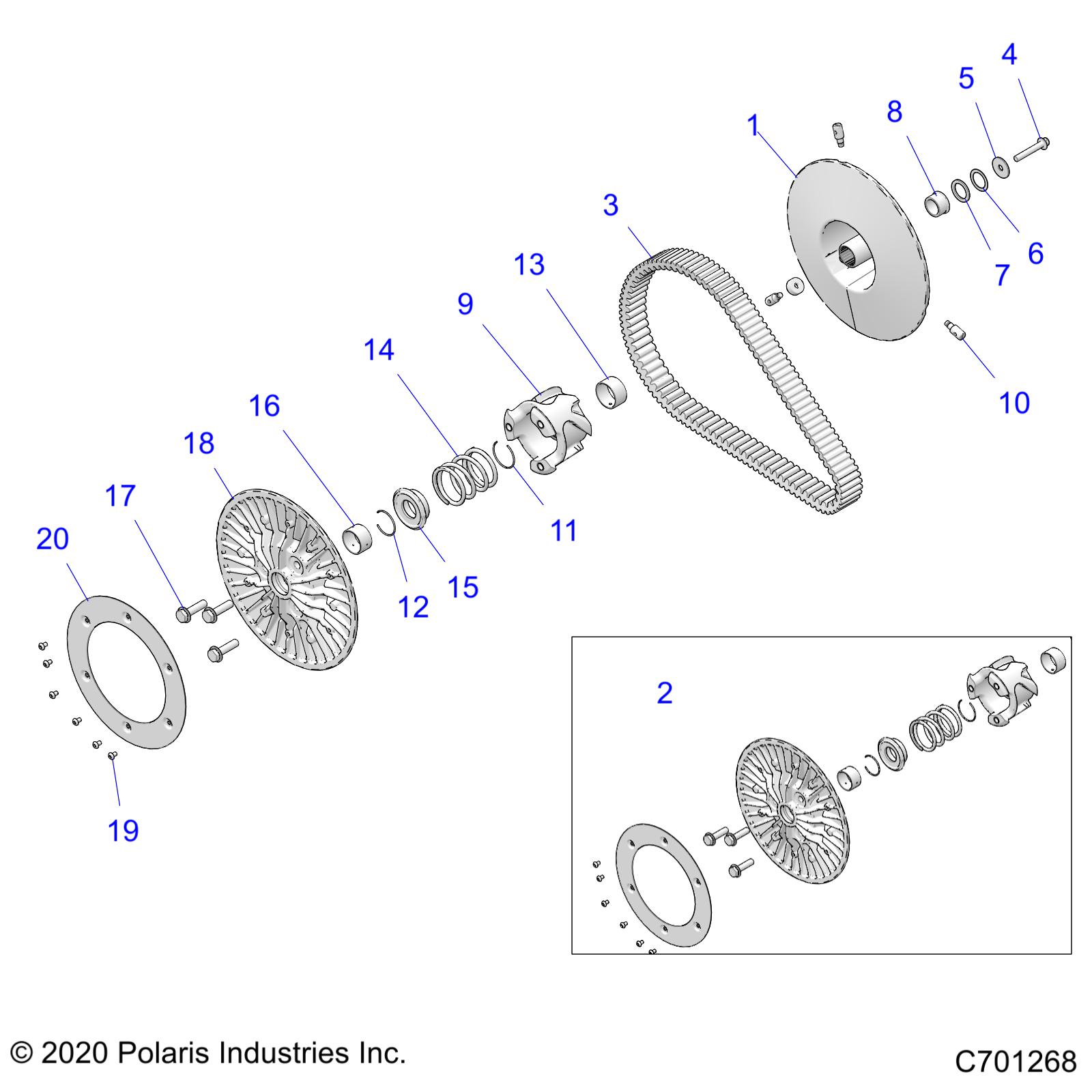 Part Number : 7044761 DRIVEN SPRING
