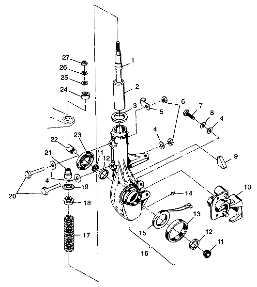 Part Number : 1820598 HUBSTRUT RH