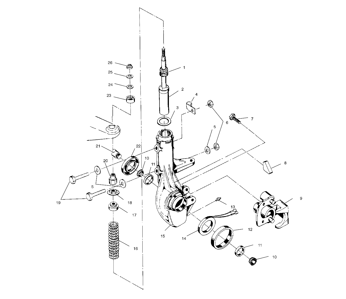 Foto diagrama Polaris que contem a peça 7041756