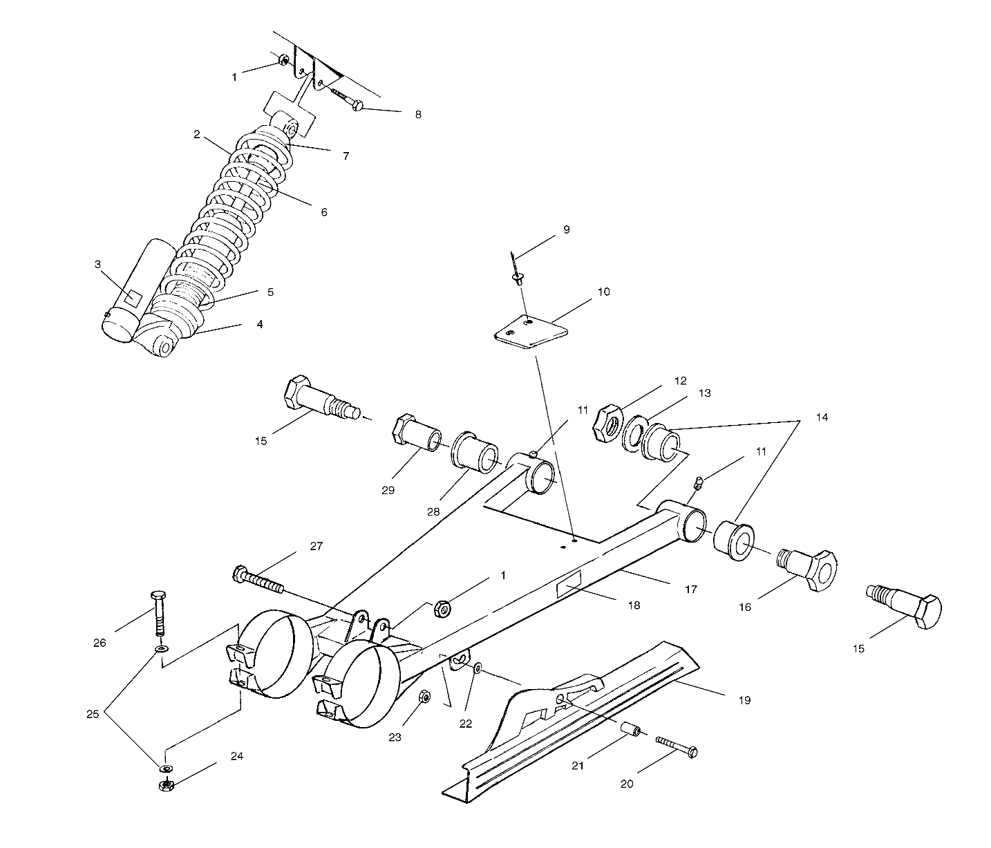 Foto diagrama Polaris que contem a peça 1500063