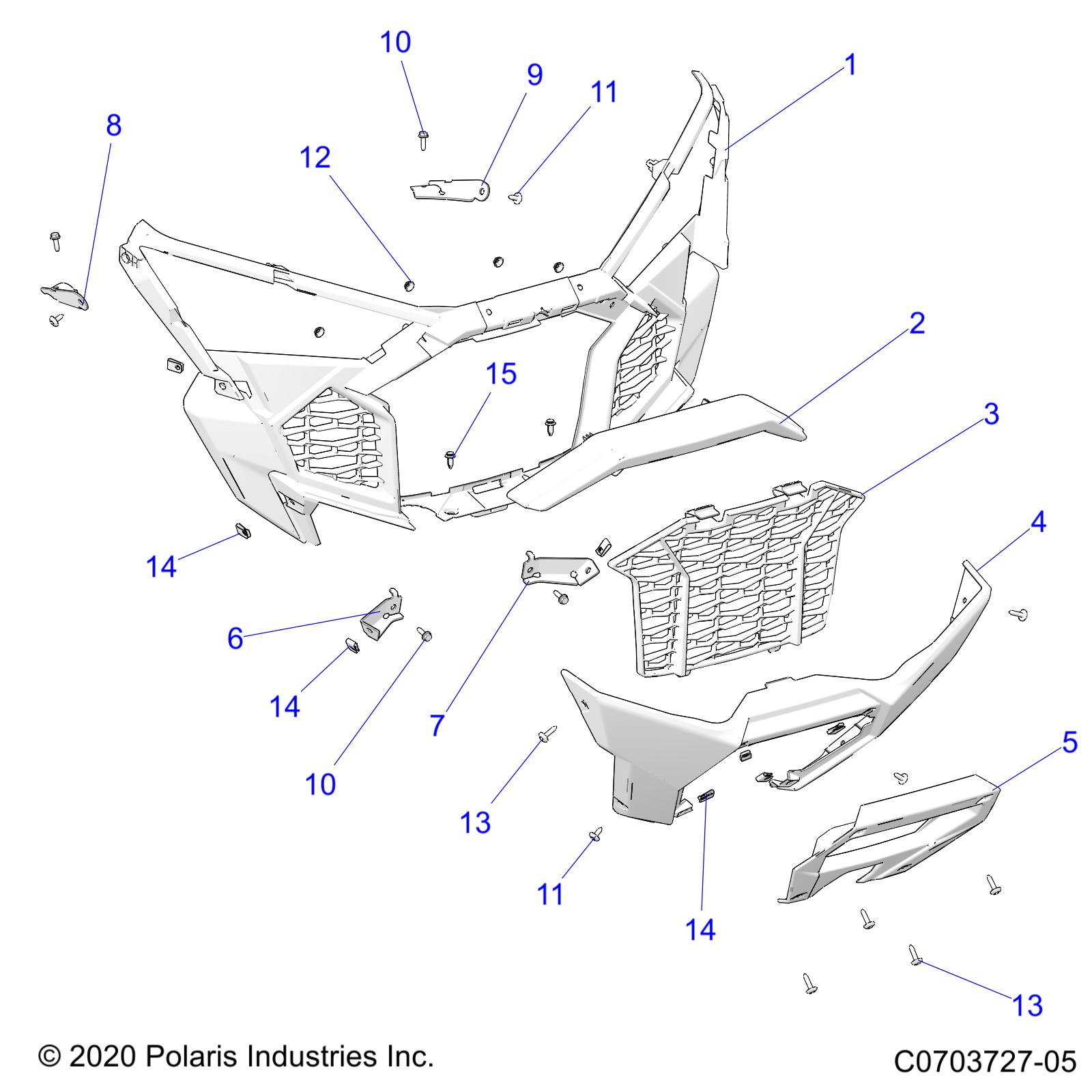 Part Number : 5456161-070 COVER-ACCENT LIGHT BLACK