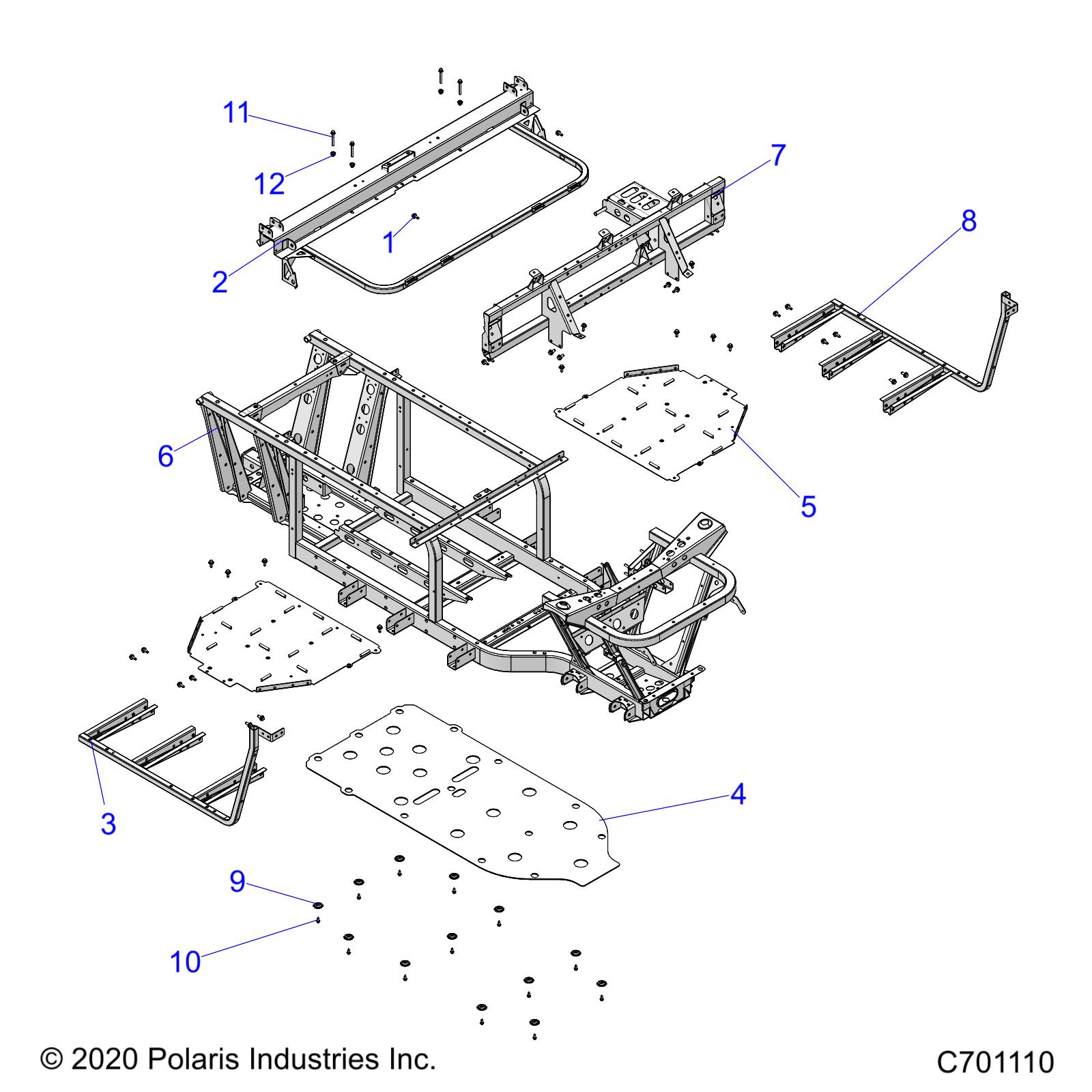 Part Number : 1017776-329 BATTERY TRAY WELD  BLACK