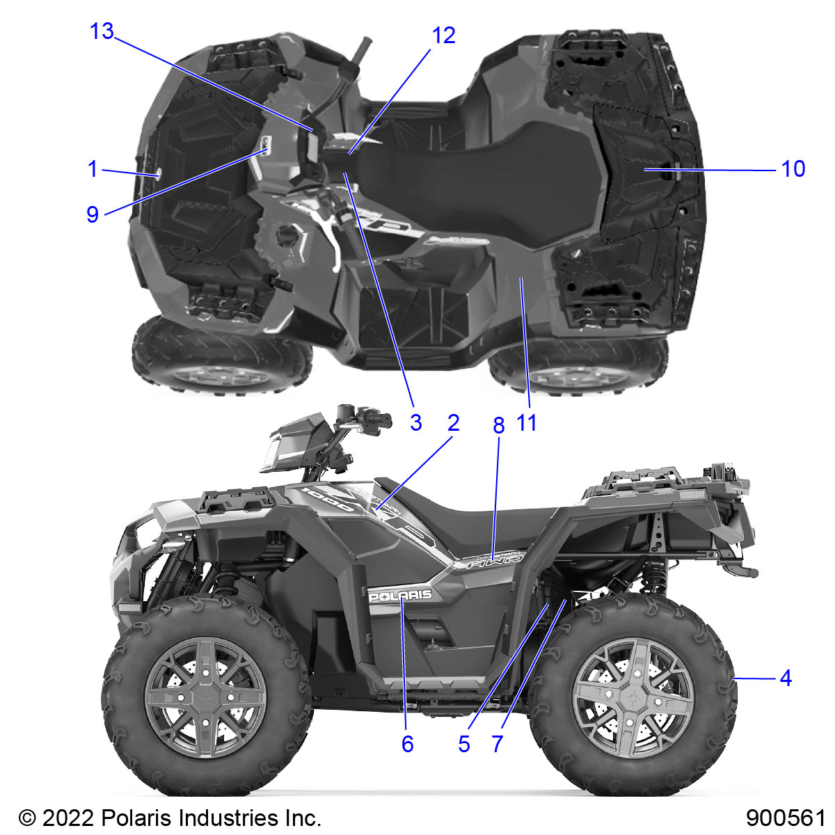 Part Number : 7185991 DECAL-WARN RR RACK 55/110 EU