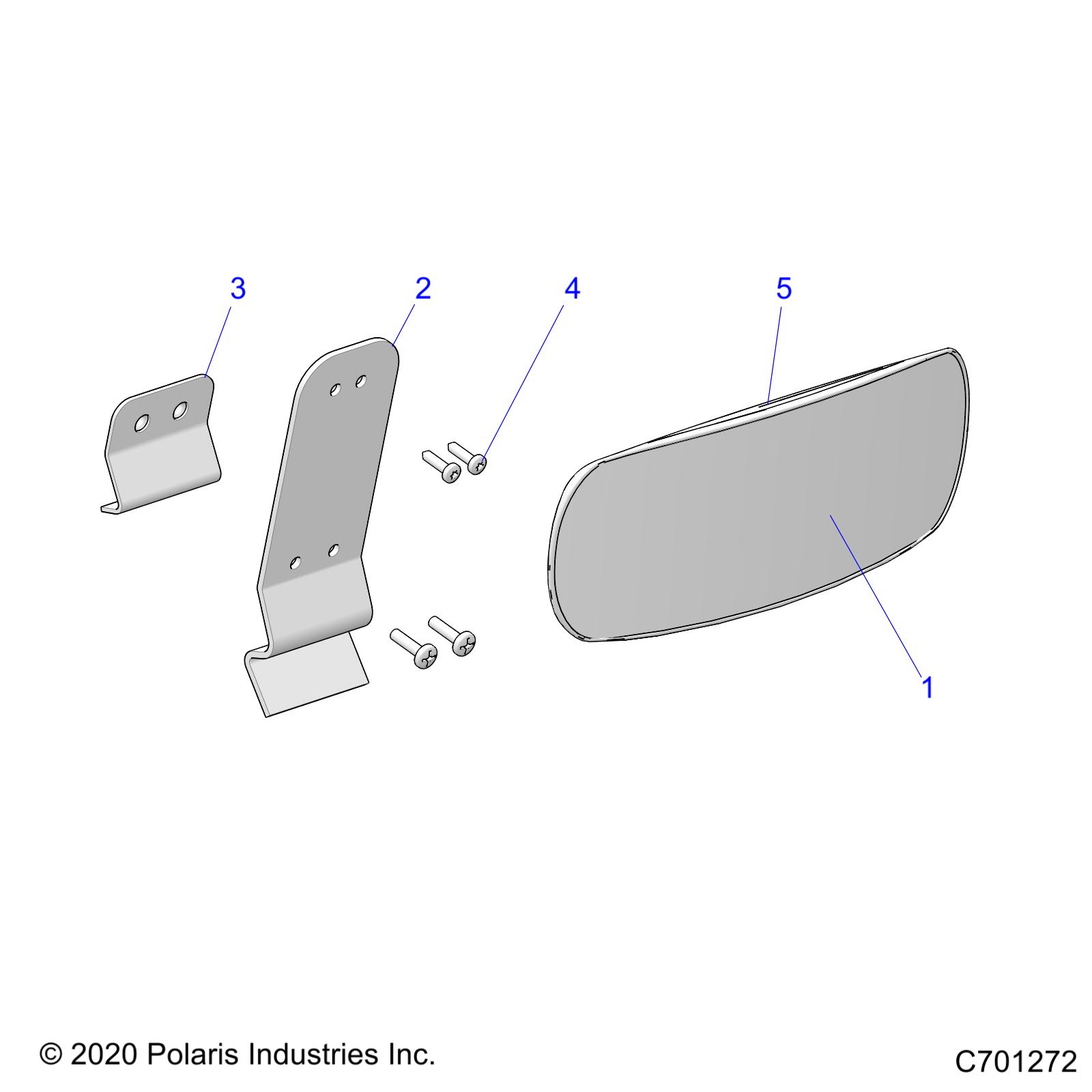 Foto diagrama Polaris que contem a peça 2879969