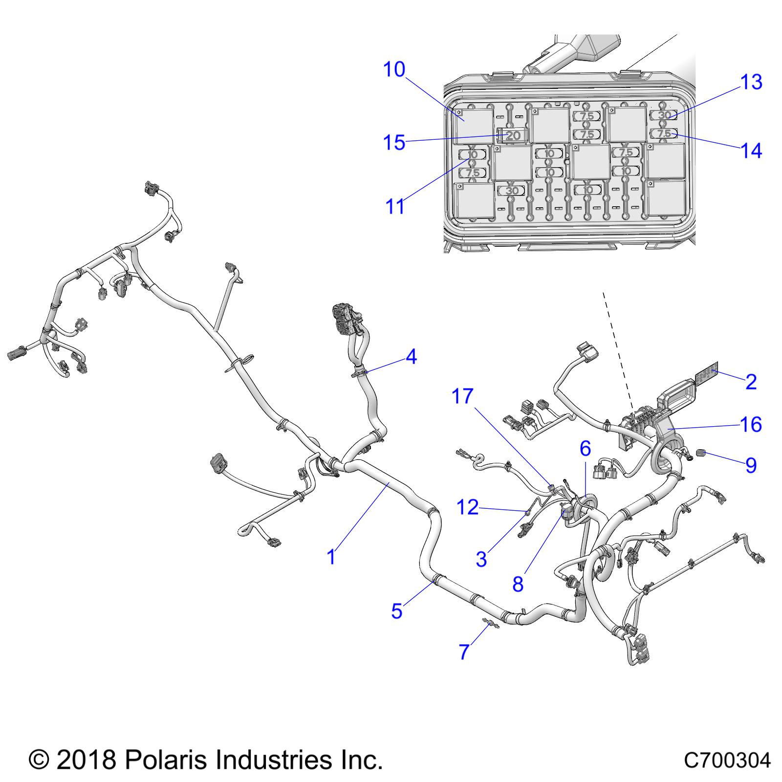 Part Number : 5416469 GROMMET-DASH FUSE CTR RZR