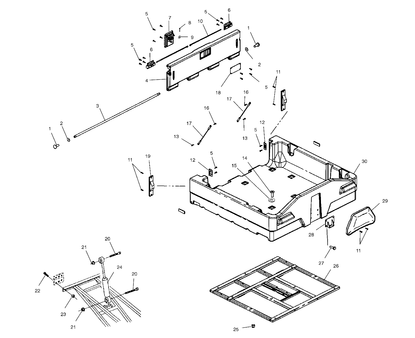 Part Number : 5433248 BOX PLASTIC 6X6