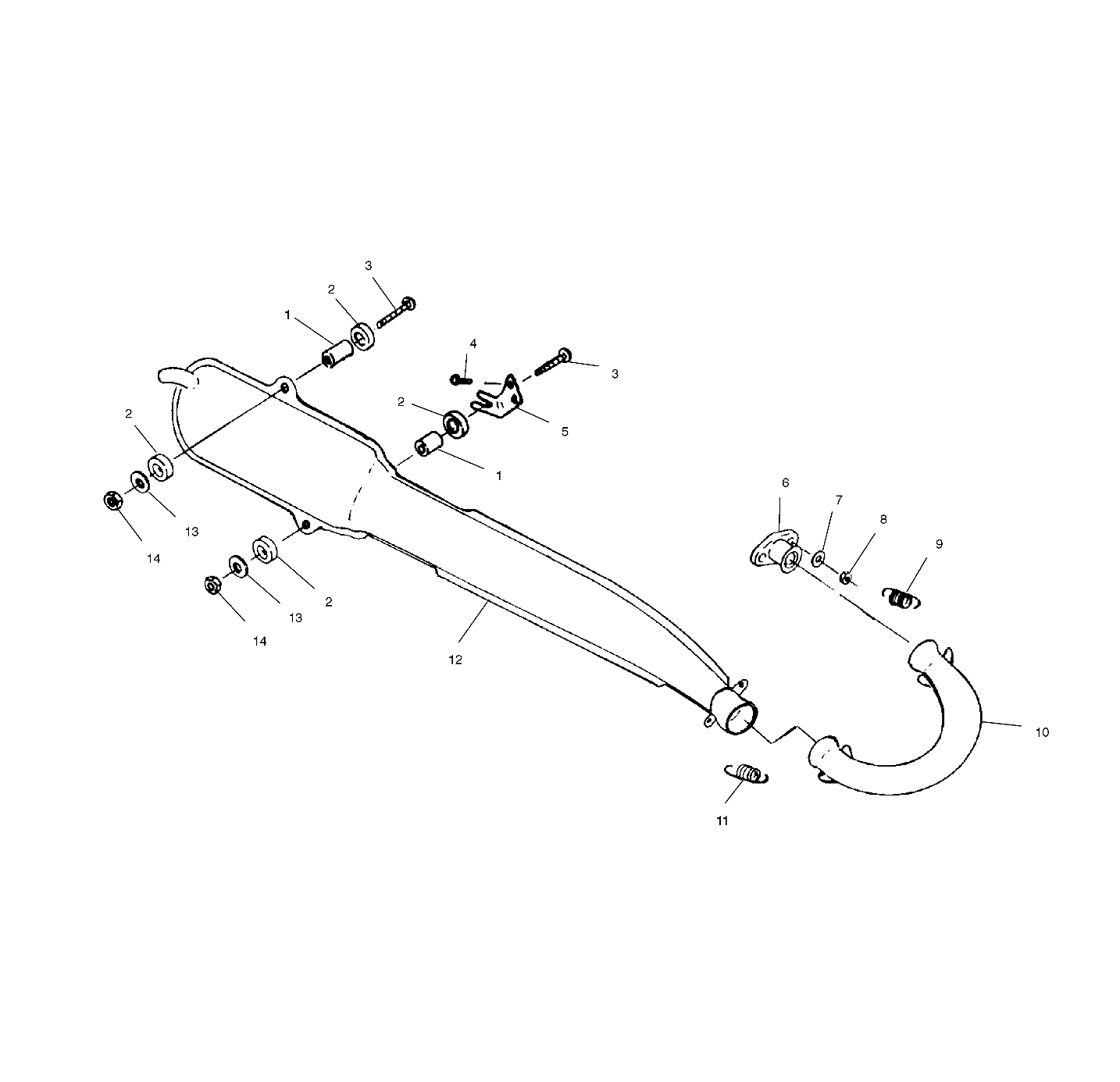 Part Number : 1260922-029 MANIFOLD-BLK.