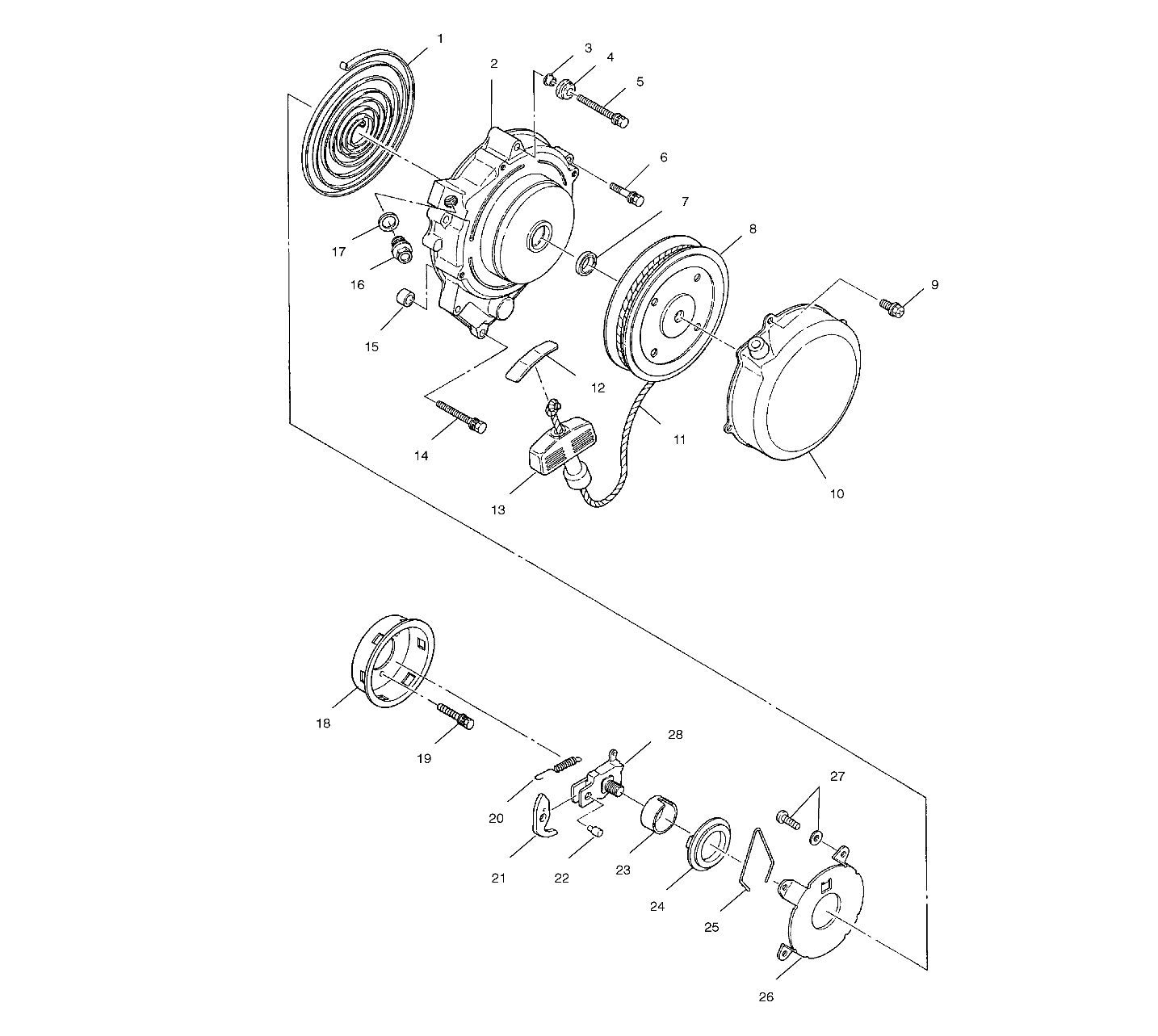 Foto diagrama Polaris que contem a peça 3083926