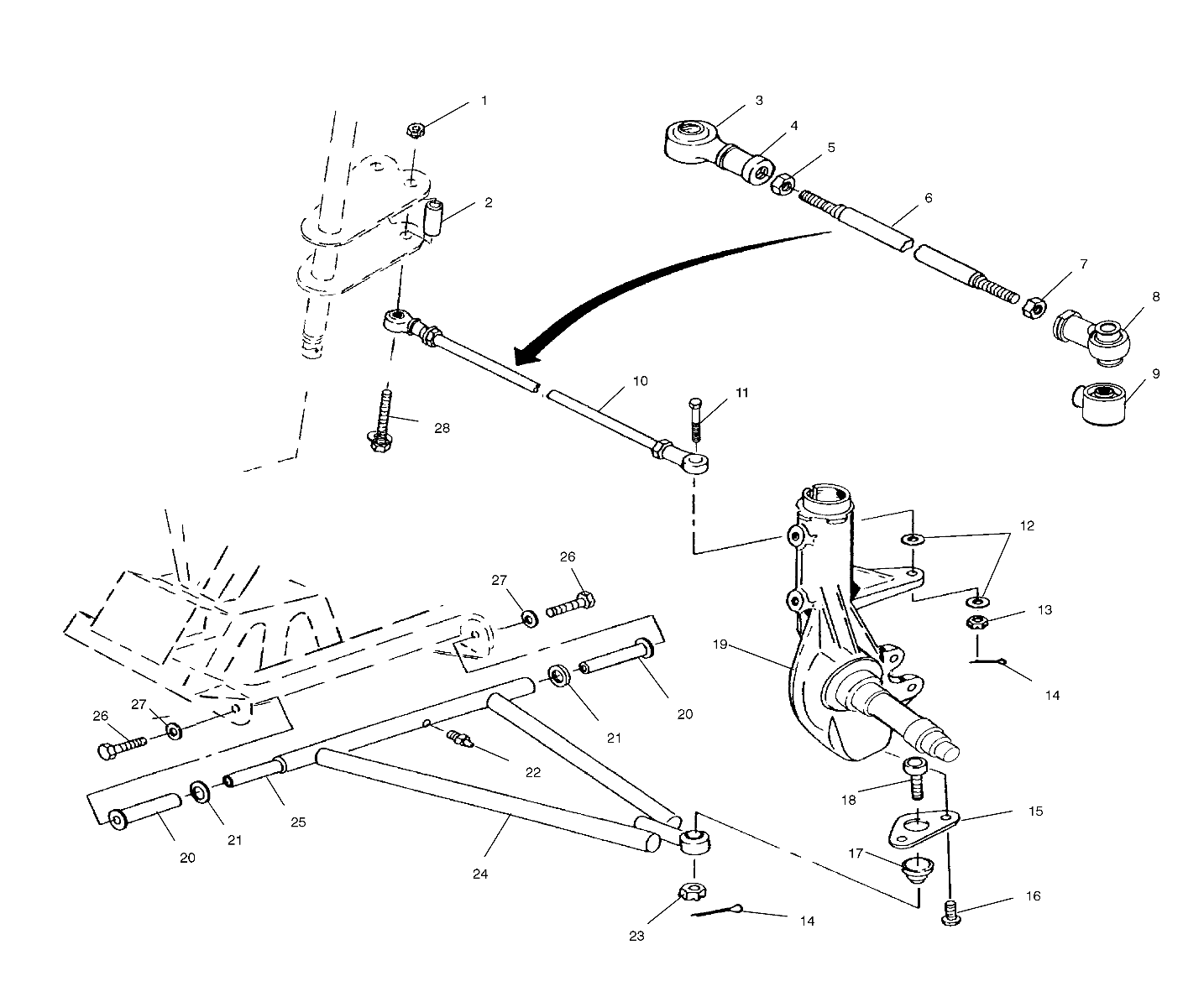 Foto diagrama Polaris que contem a peça 2200561