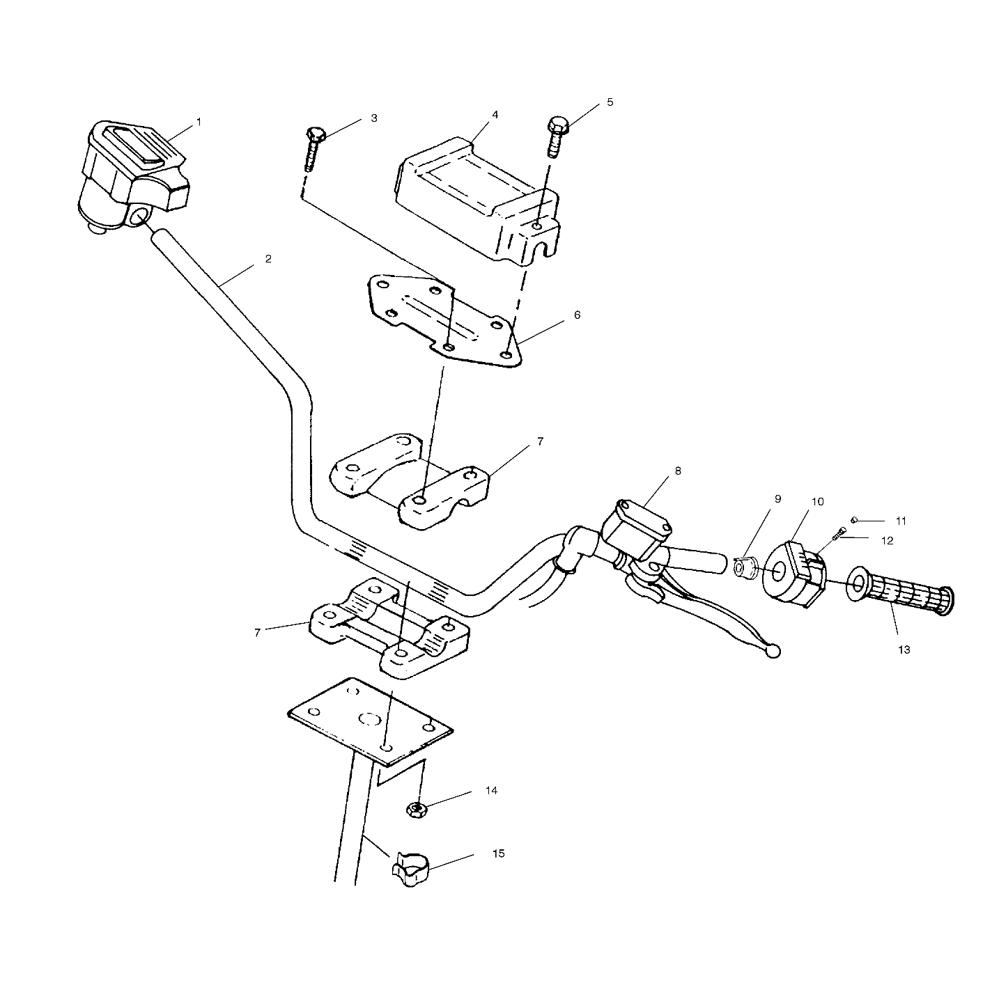 Foto diagrama Polaris que contem a peça 5810379