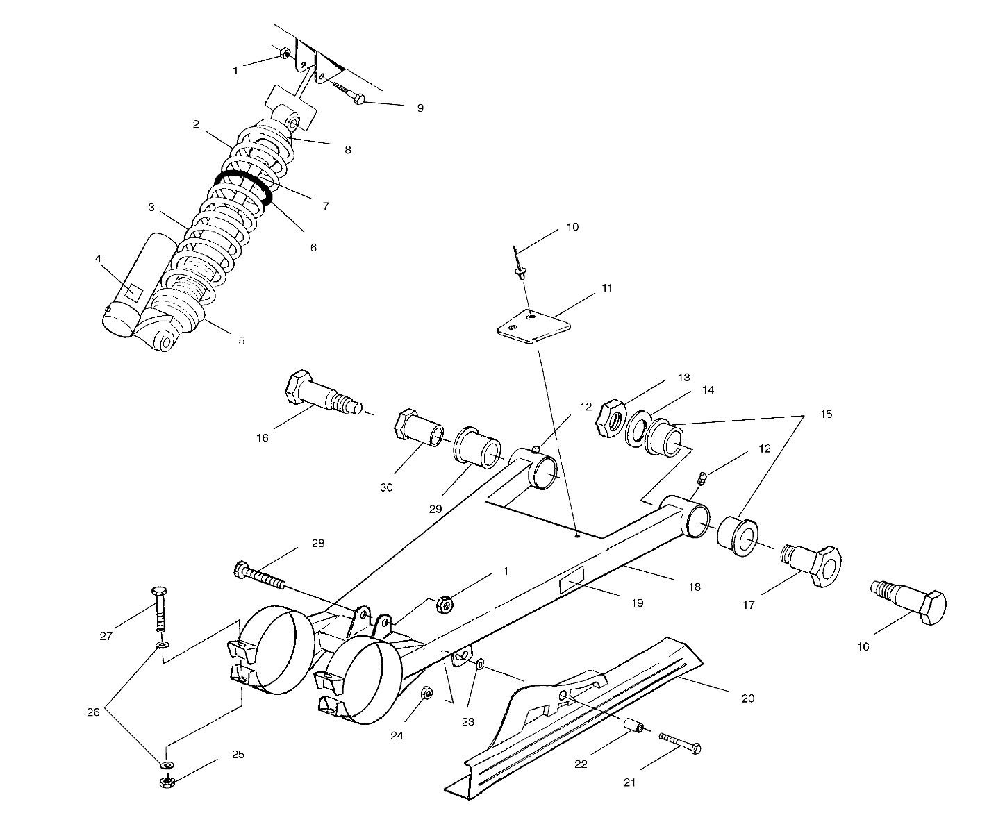 Part Number : 7041865-067 SPRING-COMP 180#/IN BLACK