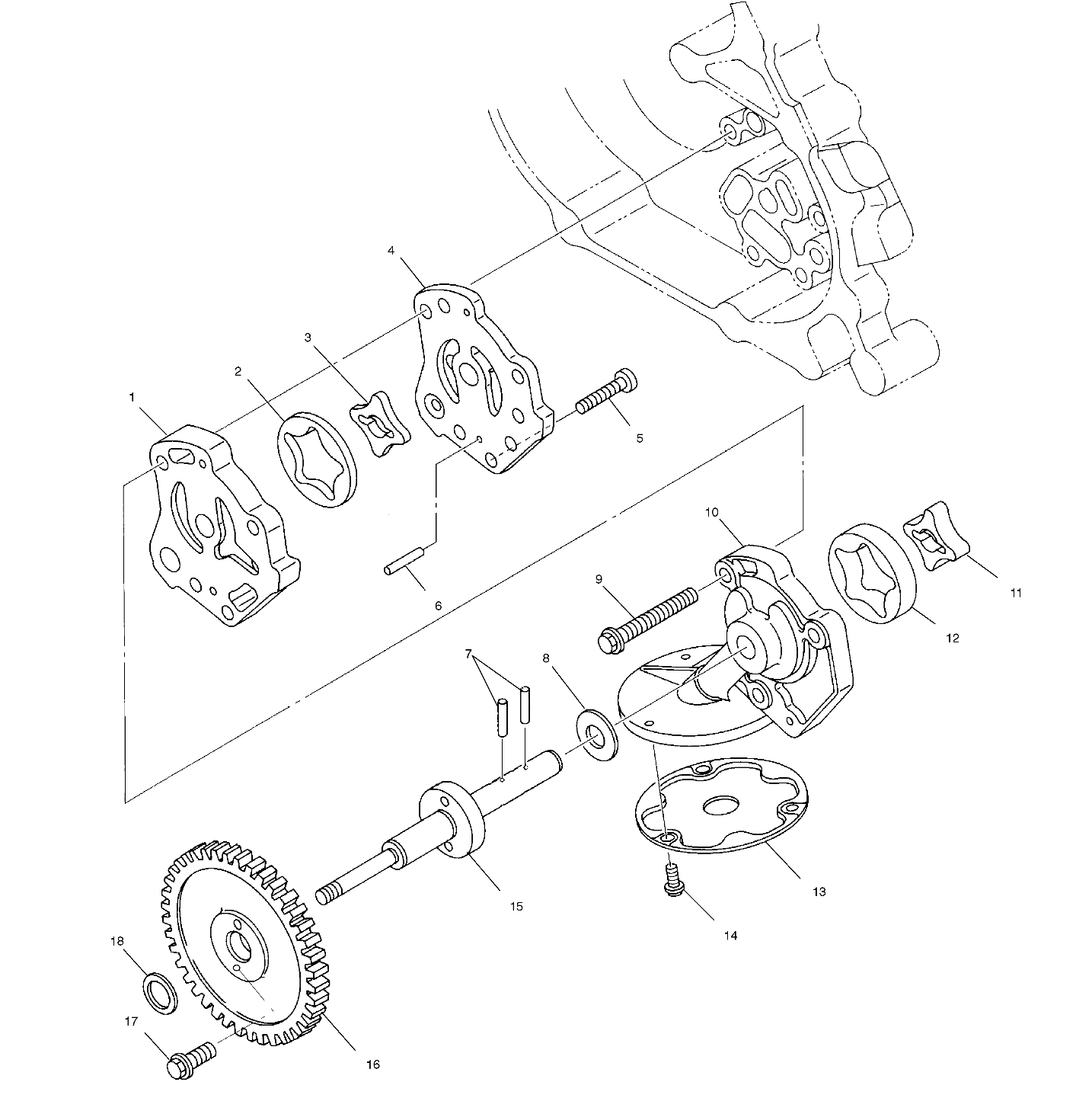 Part Number : 3085818 SHAFT PUMP