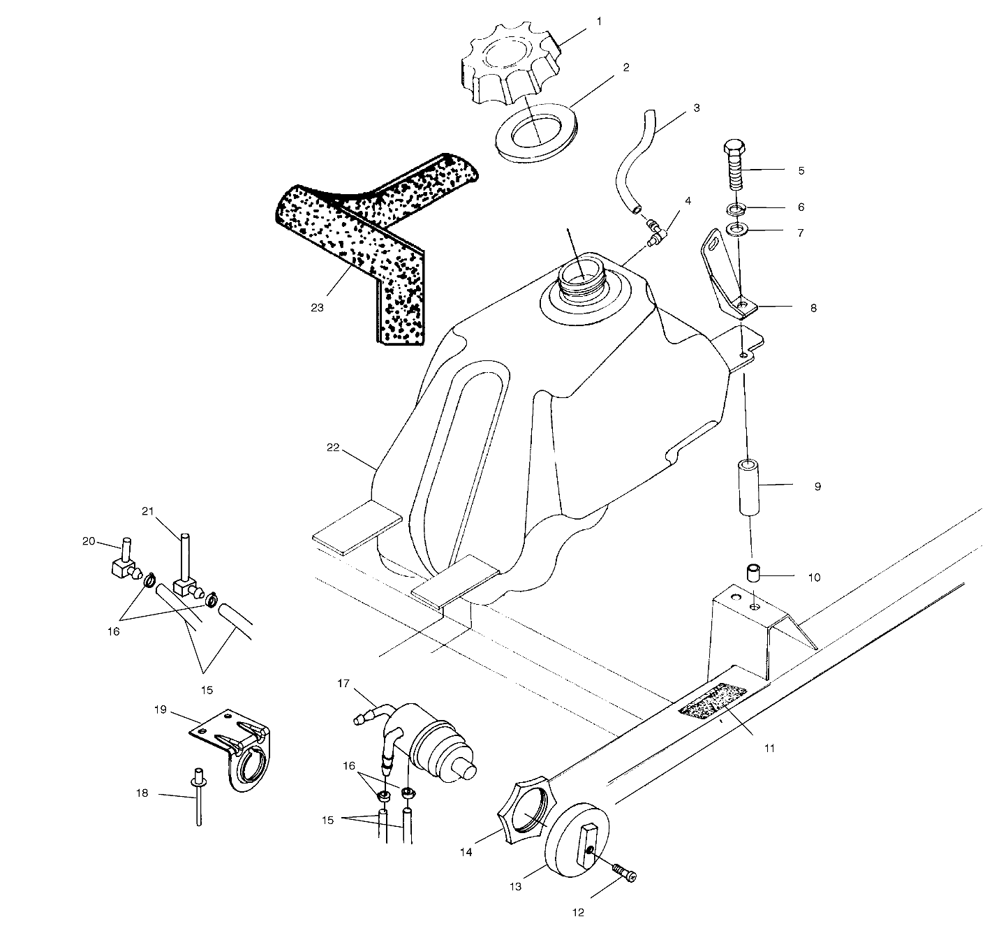 Part Number : 5811942 FOAM SEAL 25