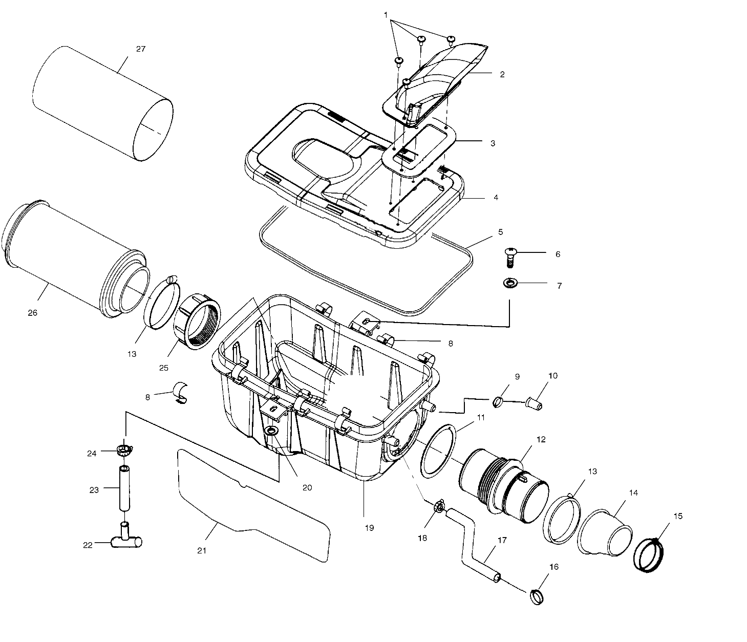 Part Number : 5433180 CARBURETOR INLET DUCT