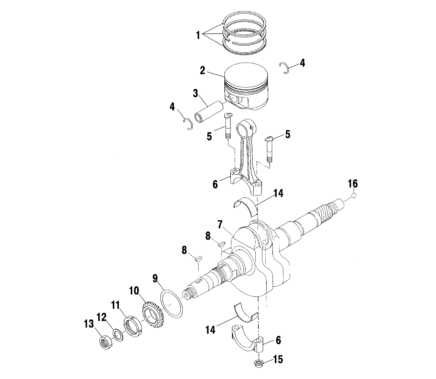 Part Number : 3086800 STANDARD PISTON