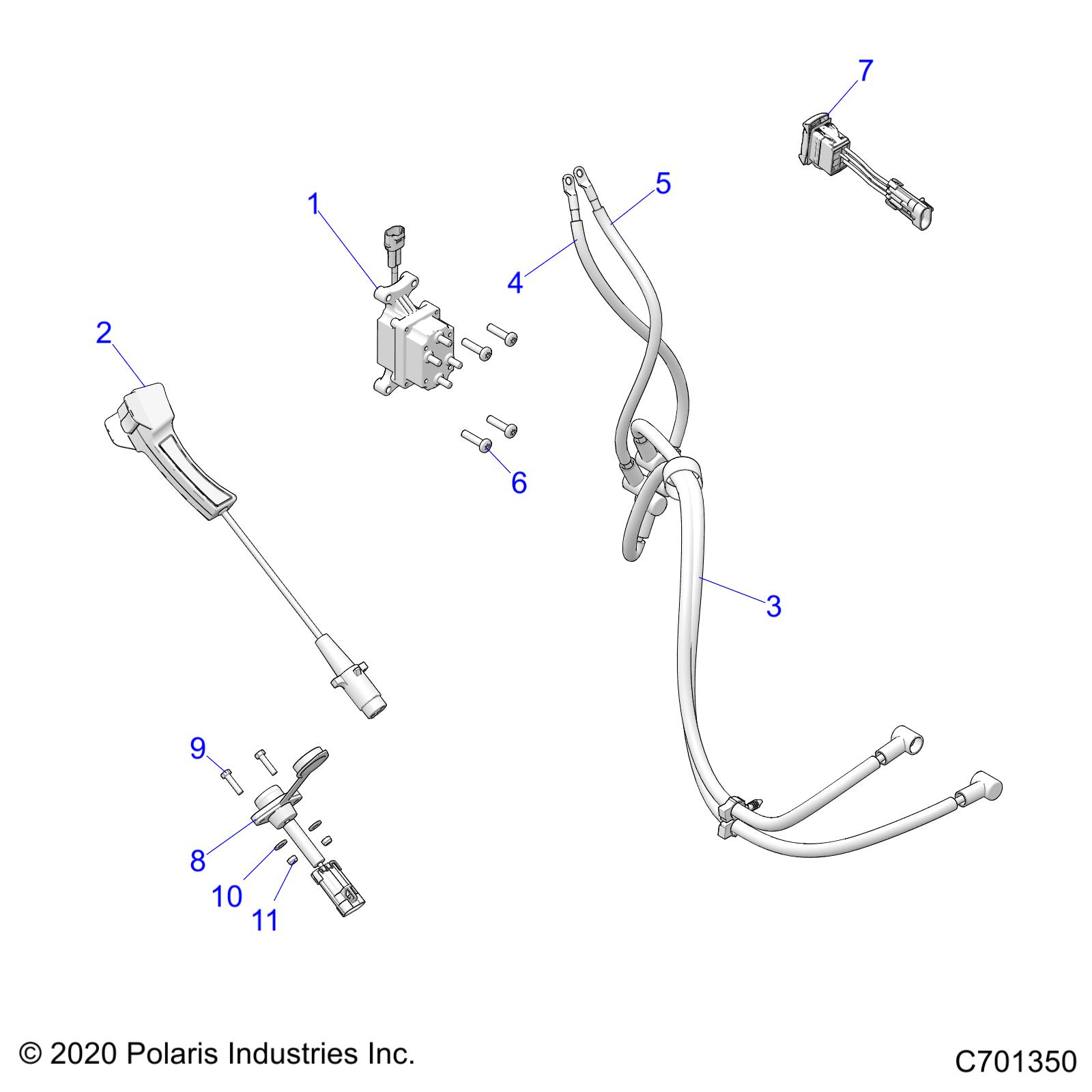 Part Number : 4015090 SOCKET-WINCH REMOTE HC