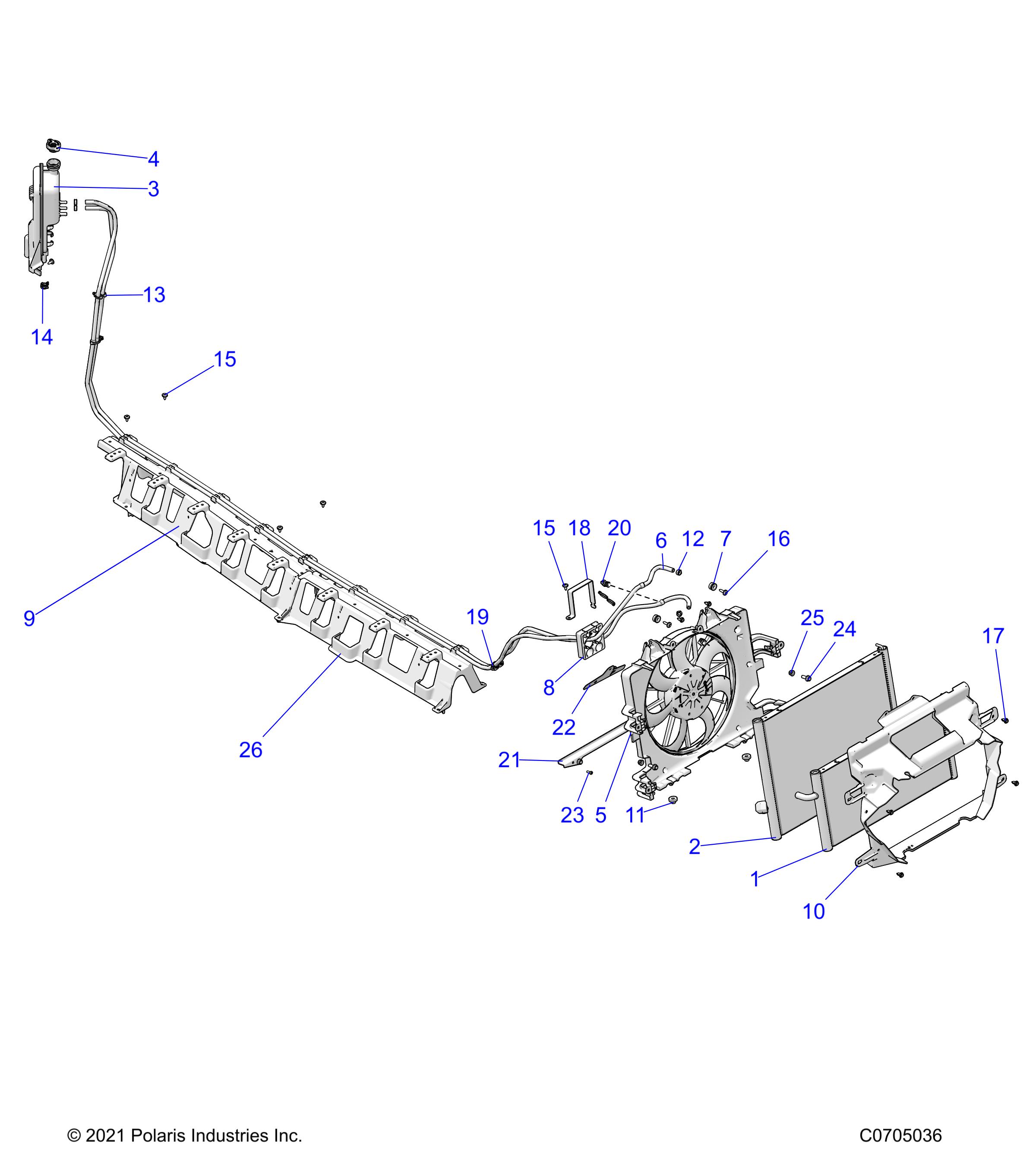 Part Number : 5457659 TRAY-ROUTING FRONT MP