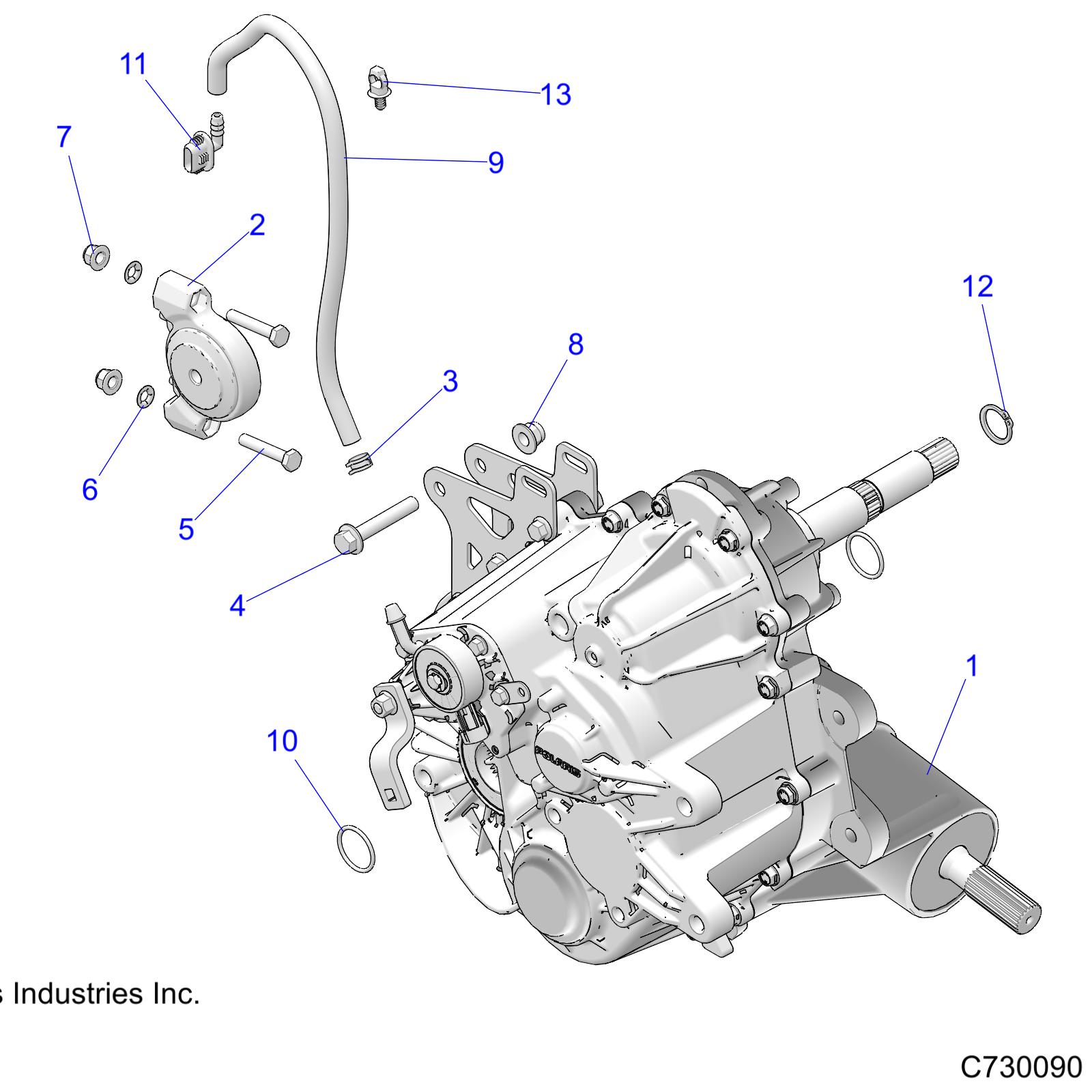 Part Number : 7547839 NUT-HXFL-M8X1.25 10 SPC