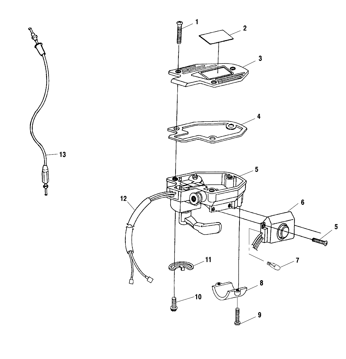 Foto diagrama Polaris que contem a peça 4110203