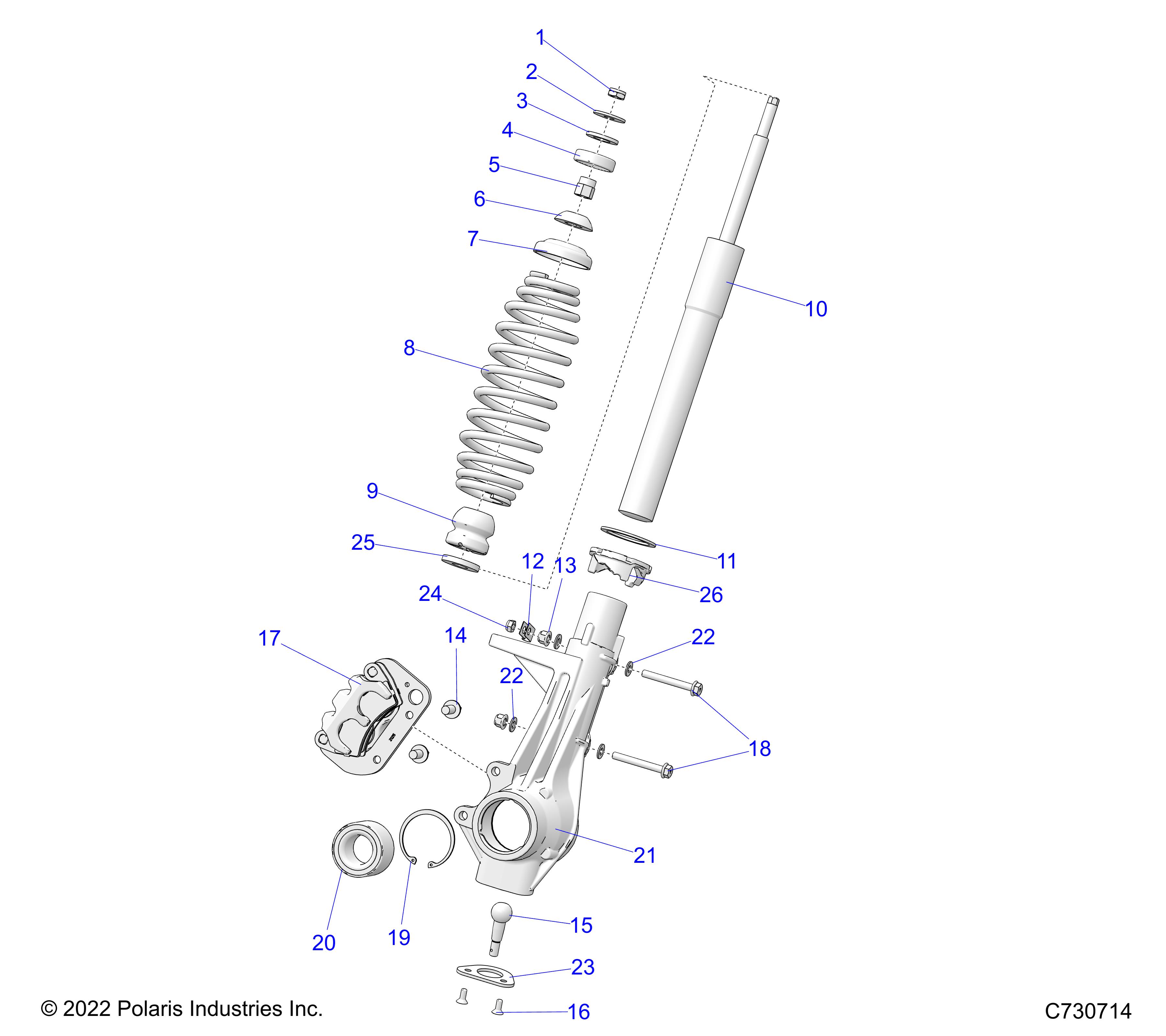 Part Number : 7044466-458 SPR-68-165# 14.6FL MATTE BLK