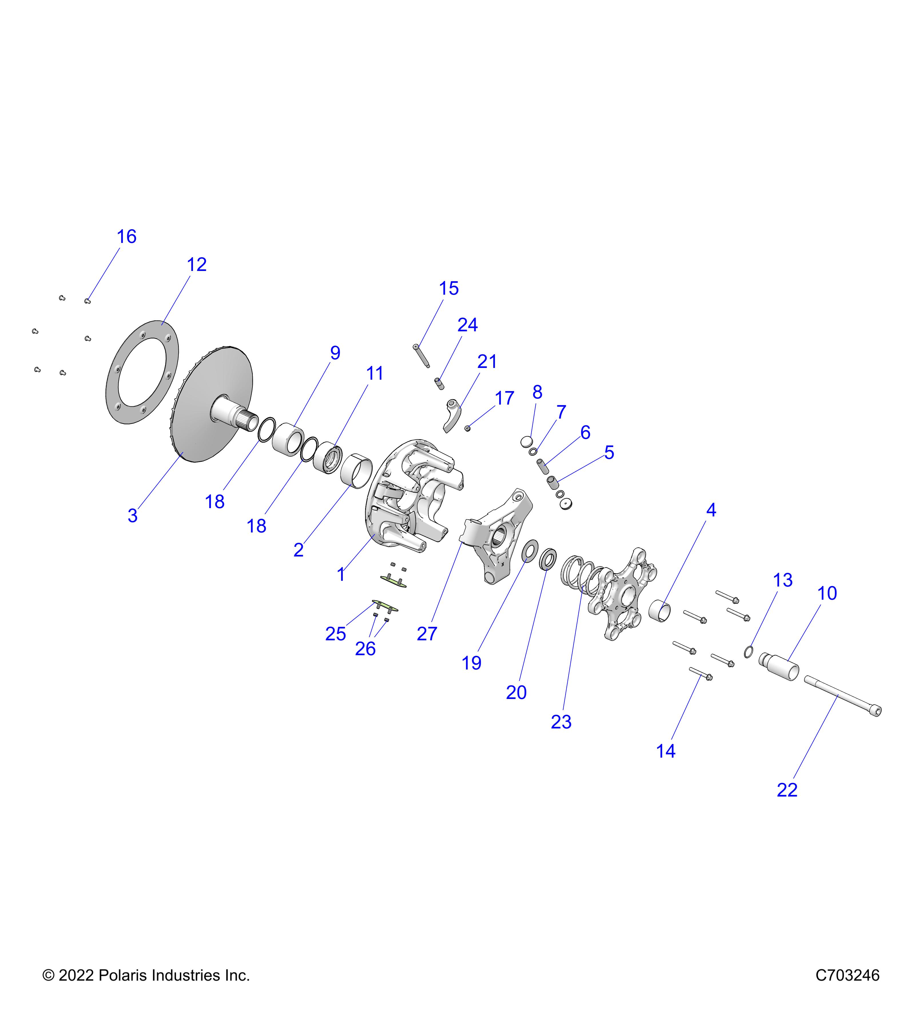 Part Number : 5142278 PIN-SPIDER 8X12X40