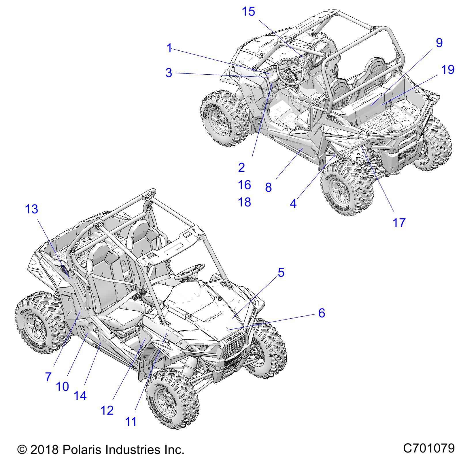 Part Number : 7191612 DECAL-HOOD CNTR