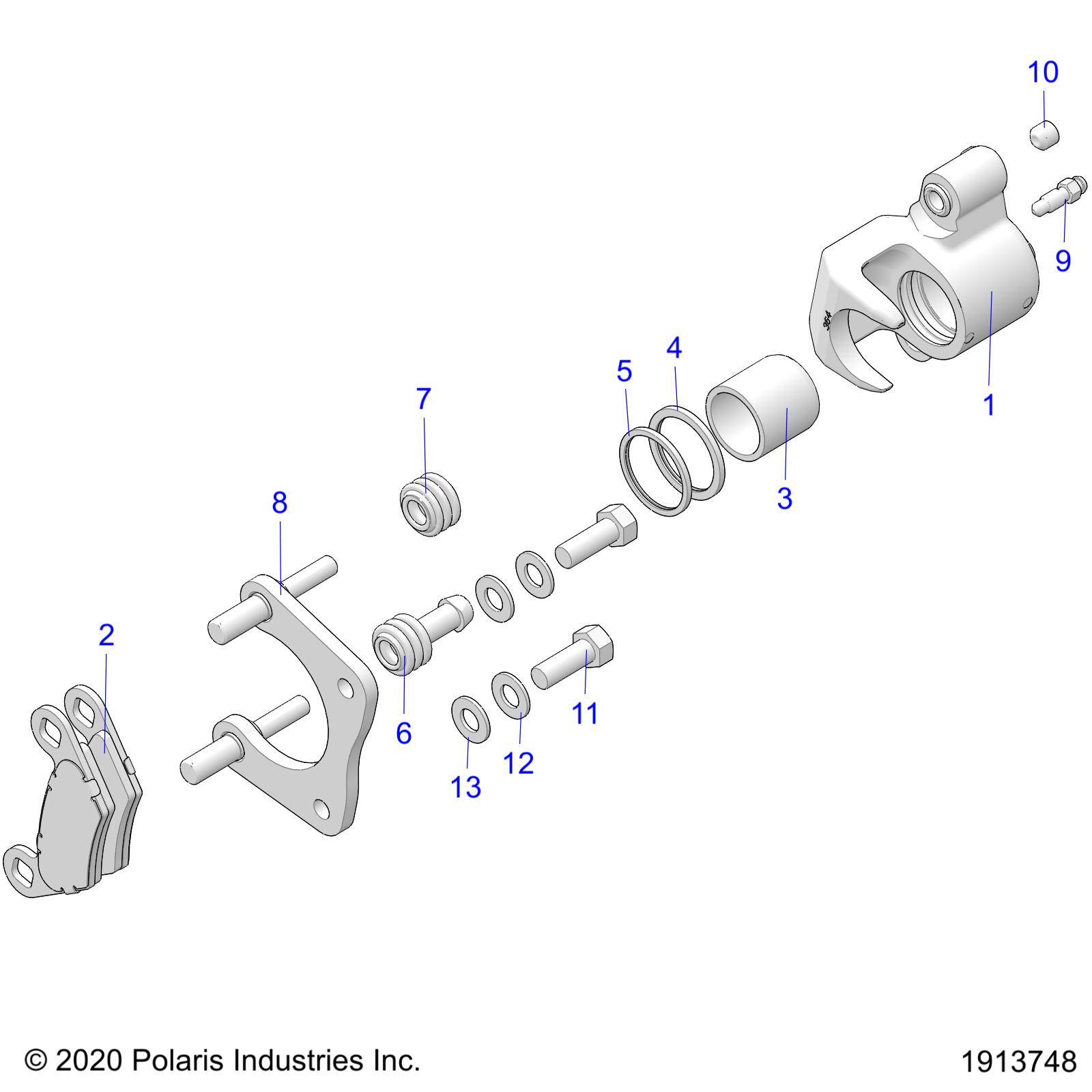 Part Number : 1913977 ASM-CALIPER 1.25  2MM OFFSET