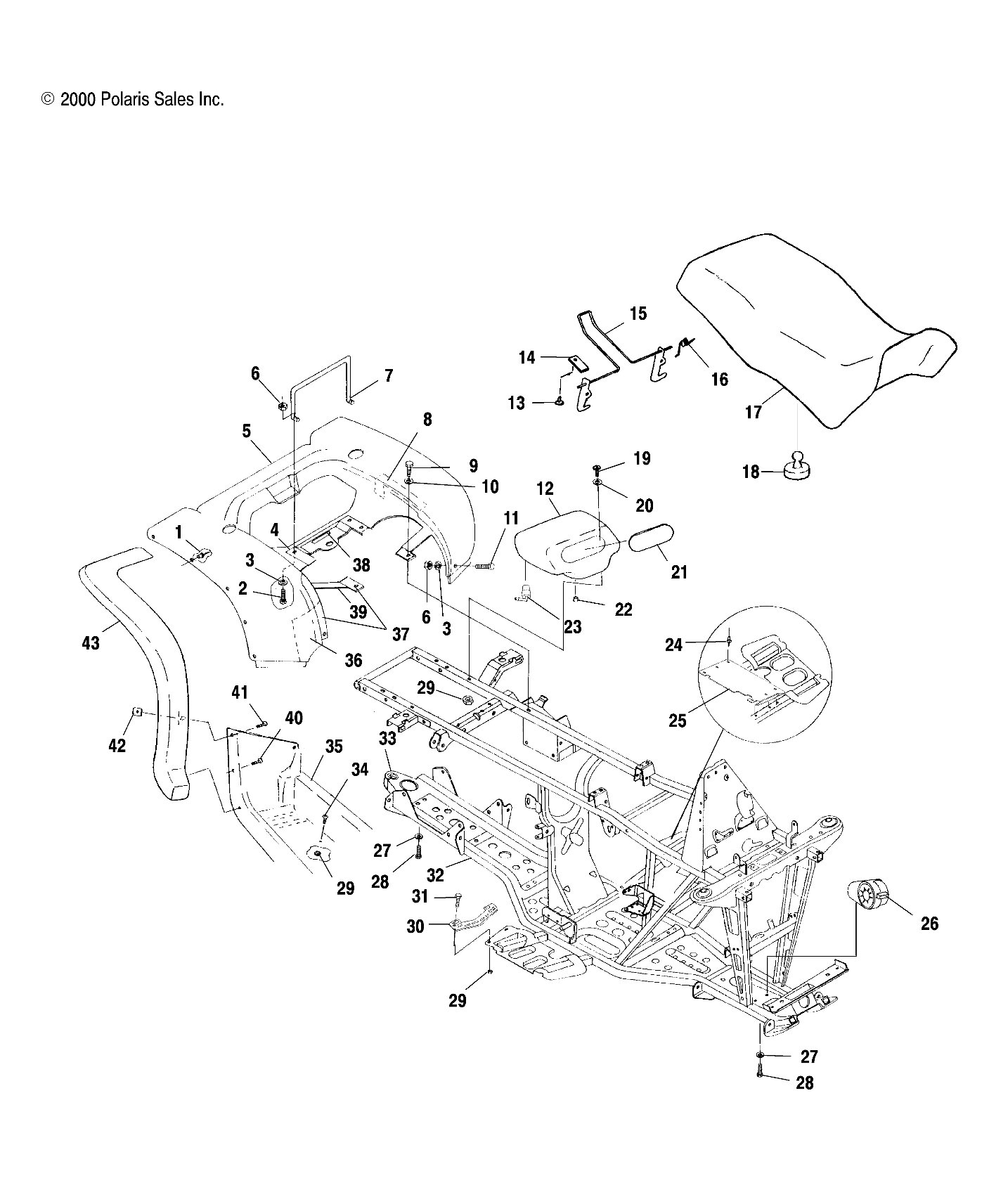 Part Number : 7079902 DECAL CARB/FILTER INFO