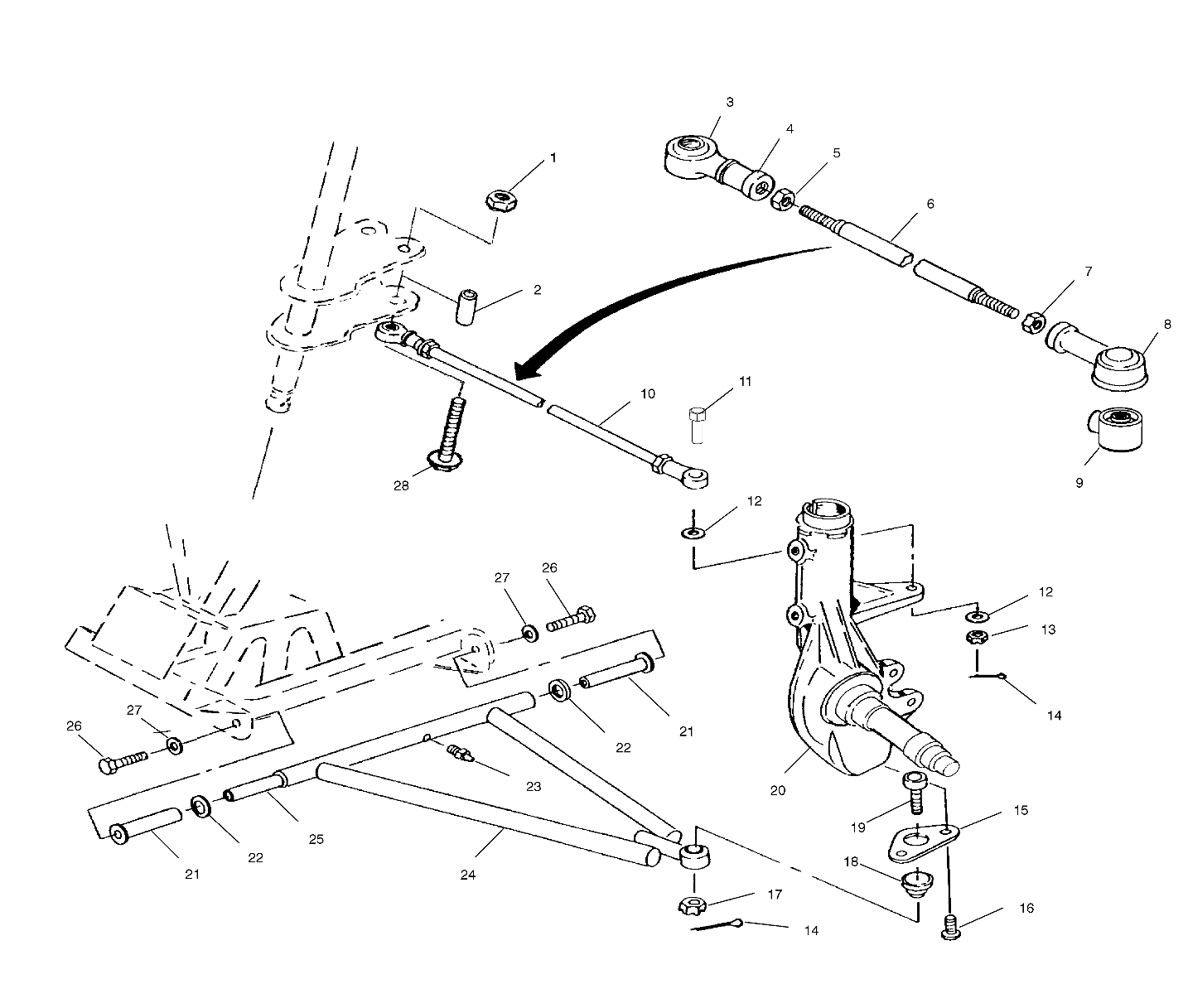 Part Number : 2201605 A-FRAME KIT LH (1541442)