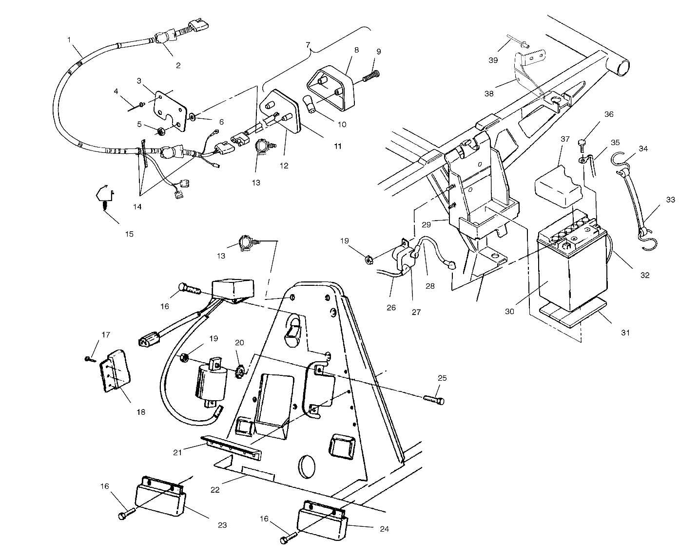 Part Number : 2460817 HARNESS WIRE MAIN
