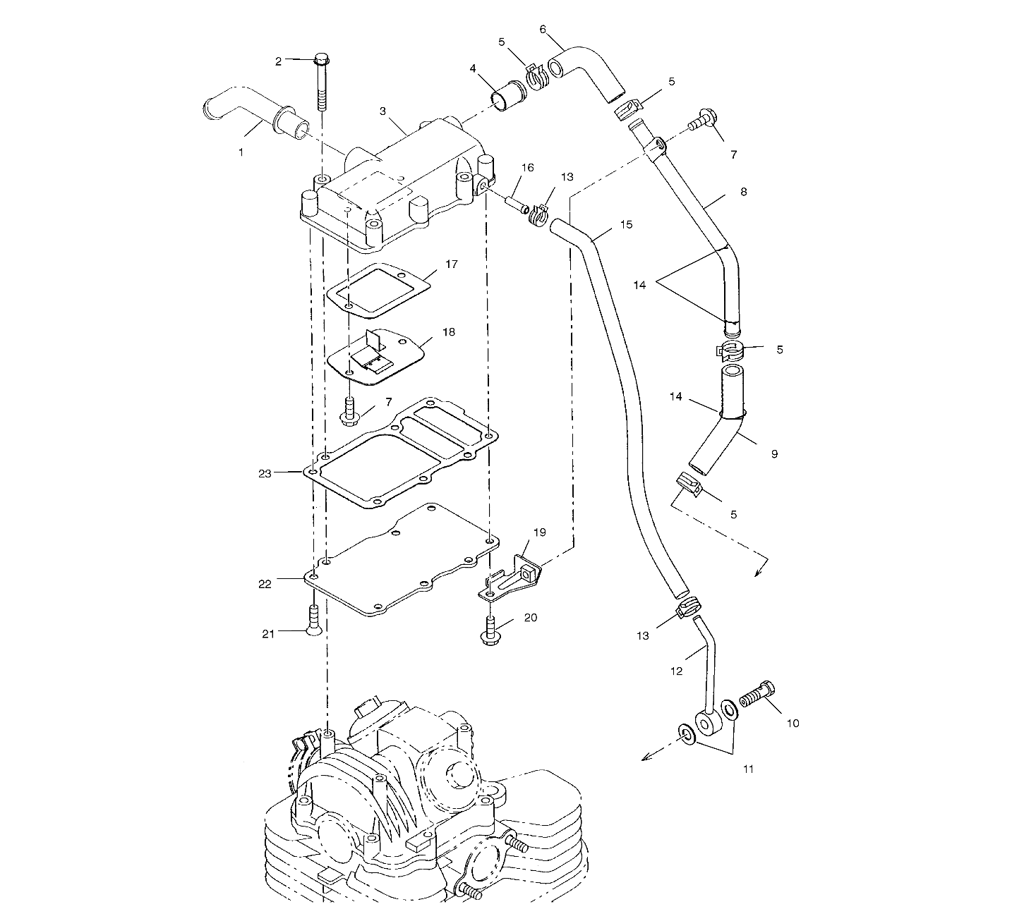 Part Number : 3086496 PIPE 2