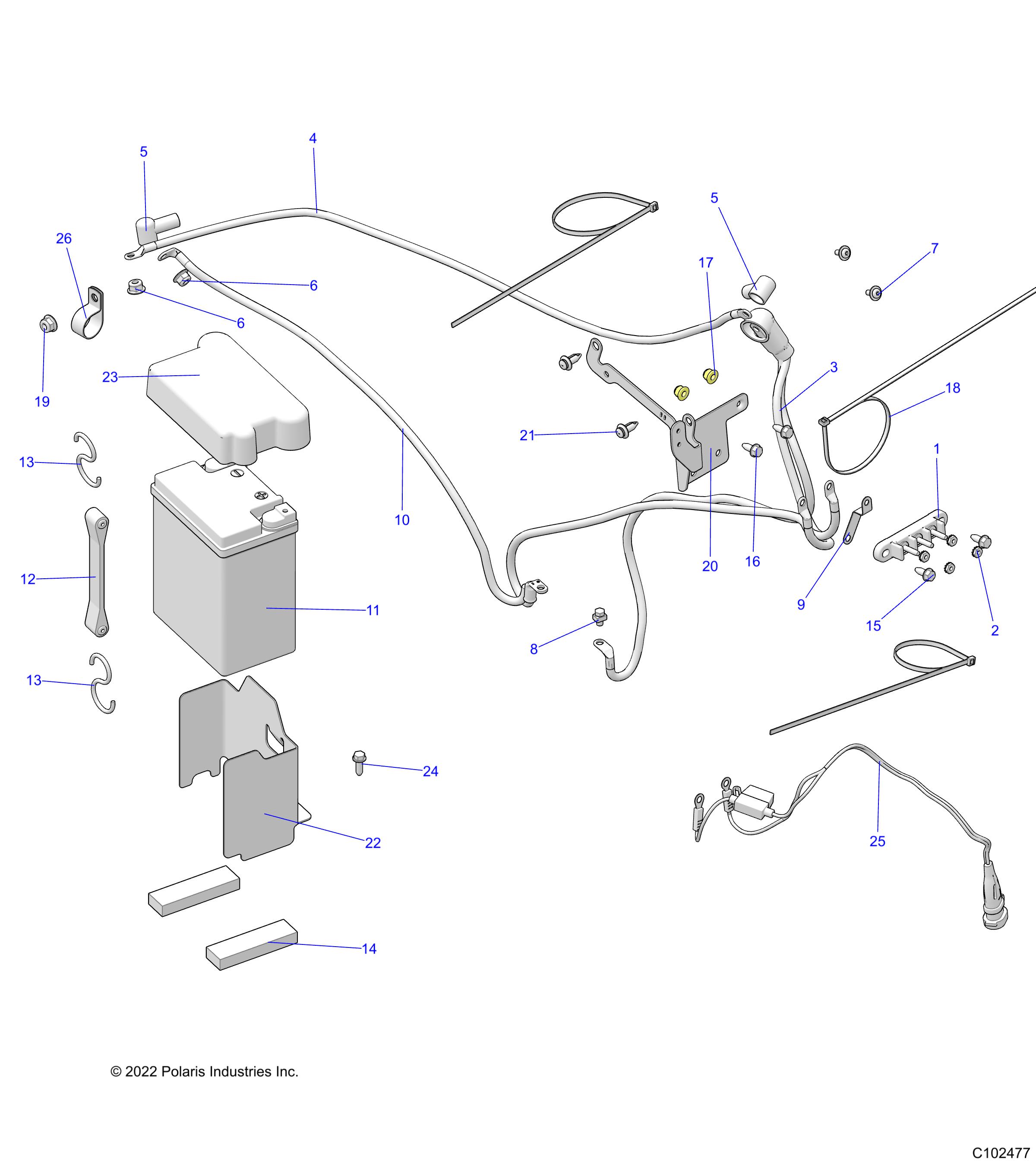 Part Number : 5269848 BRKT-FUSE BLOCK