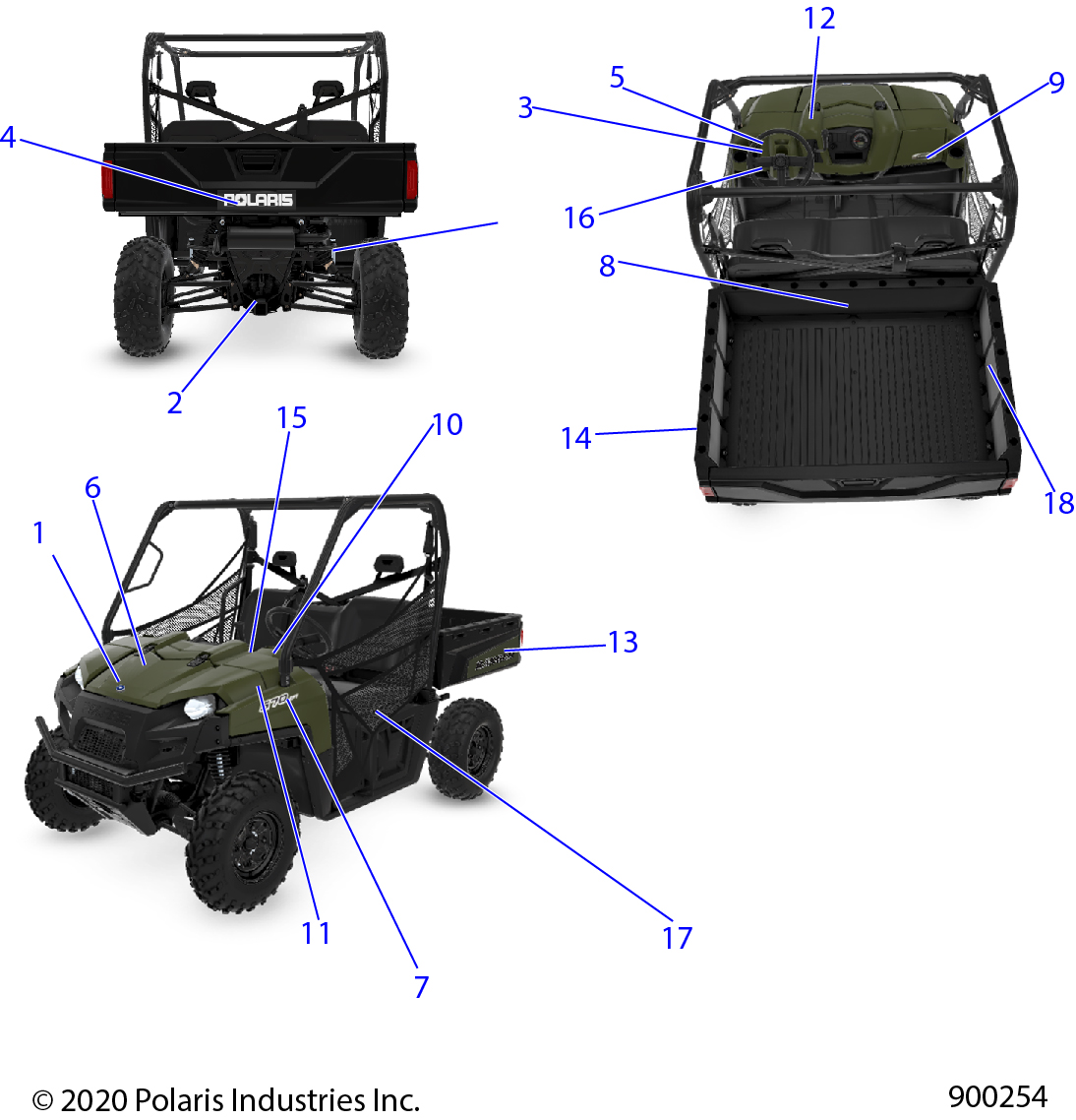 Part Number : 7184006 DECAL-WARN GEN ZUG MID RANGER